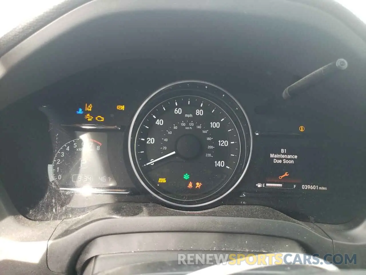 9 Photograph of a damaged car 3CZRU6H51MM743021 HONDA HR-V 2021