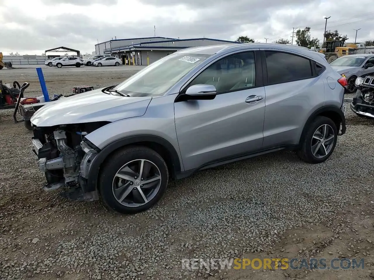 1 Photograph of a damaged car 3CZRU6H51MM745223 HONDA HR-V 2021