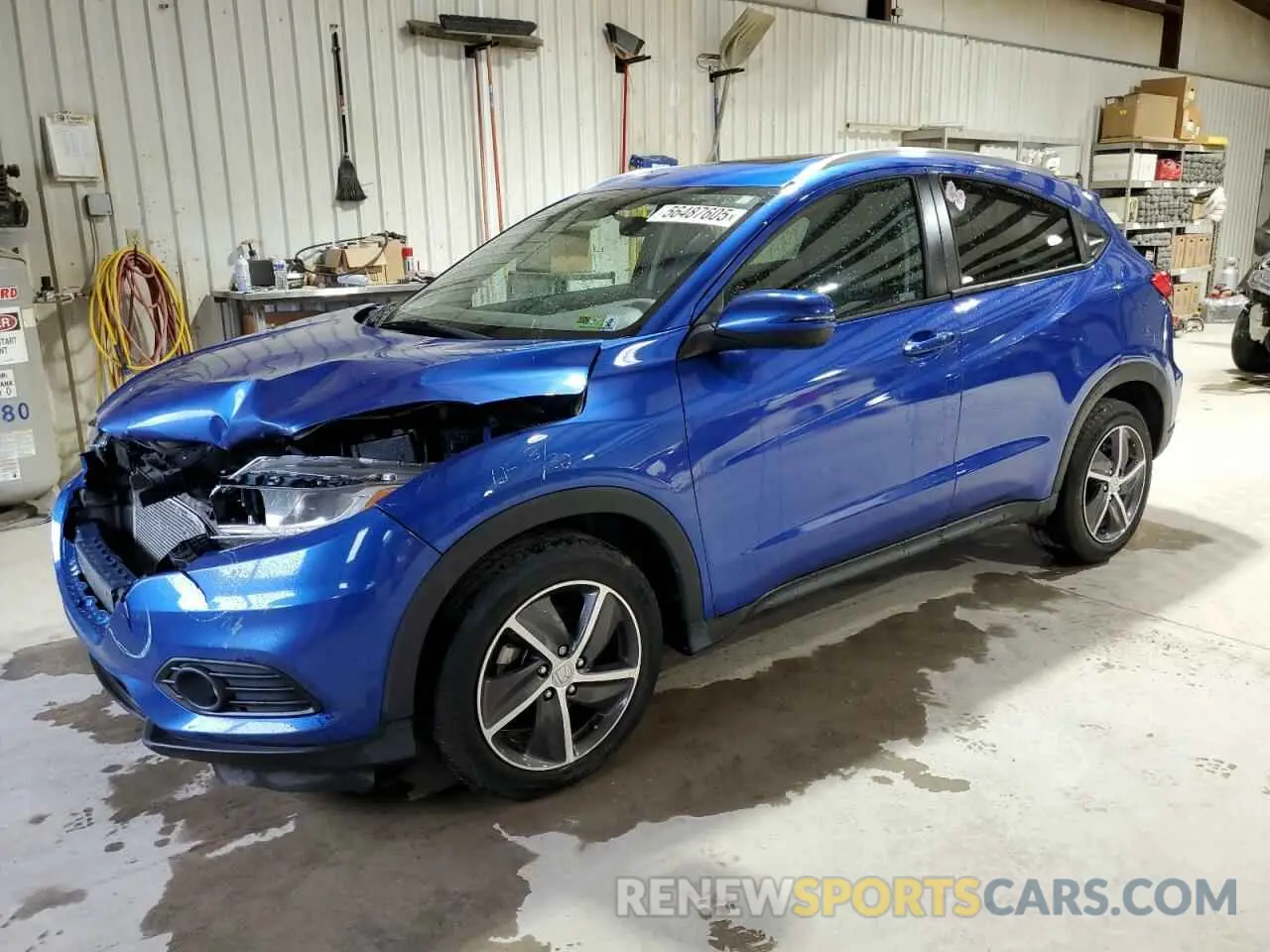 1 Photograph of a damaged car 3CZRU6H52MM721724 HONDA HR-V 2021