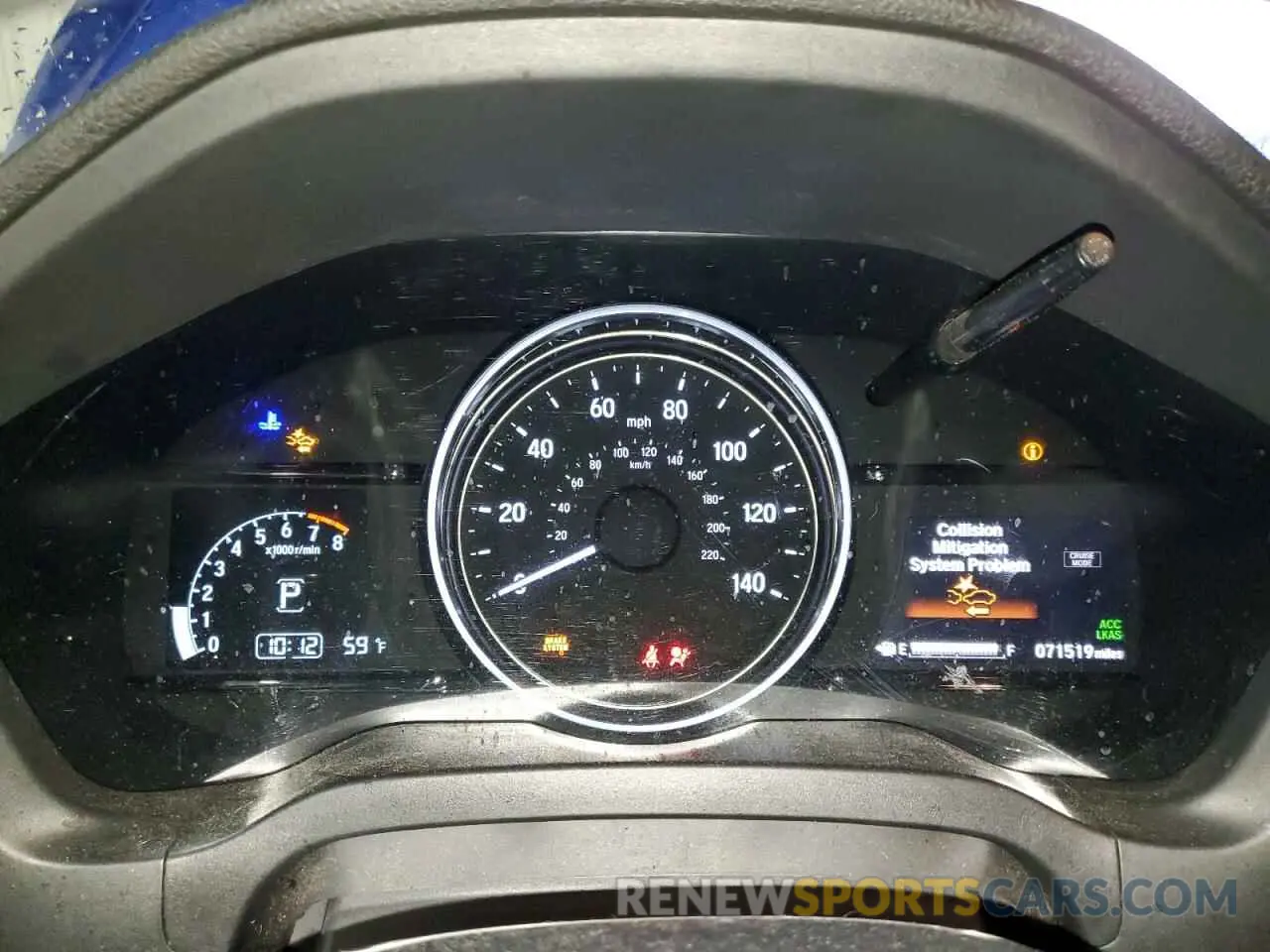 9 Photograph of a damaged car 3CZRU6H52MM721724 HONDA HR-V 2021
