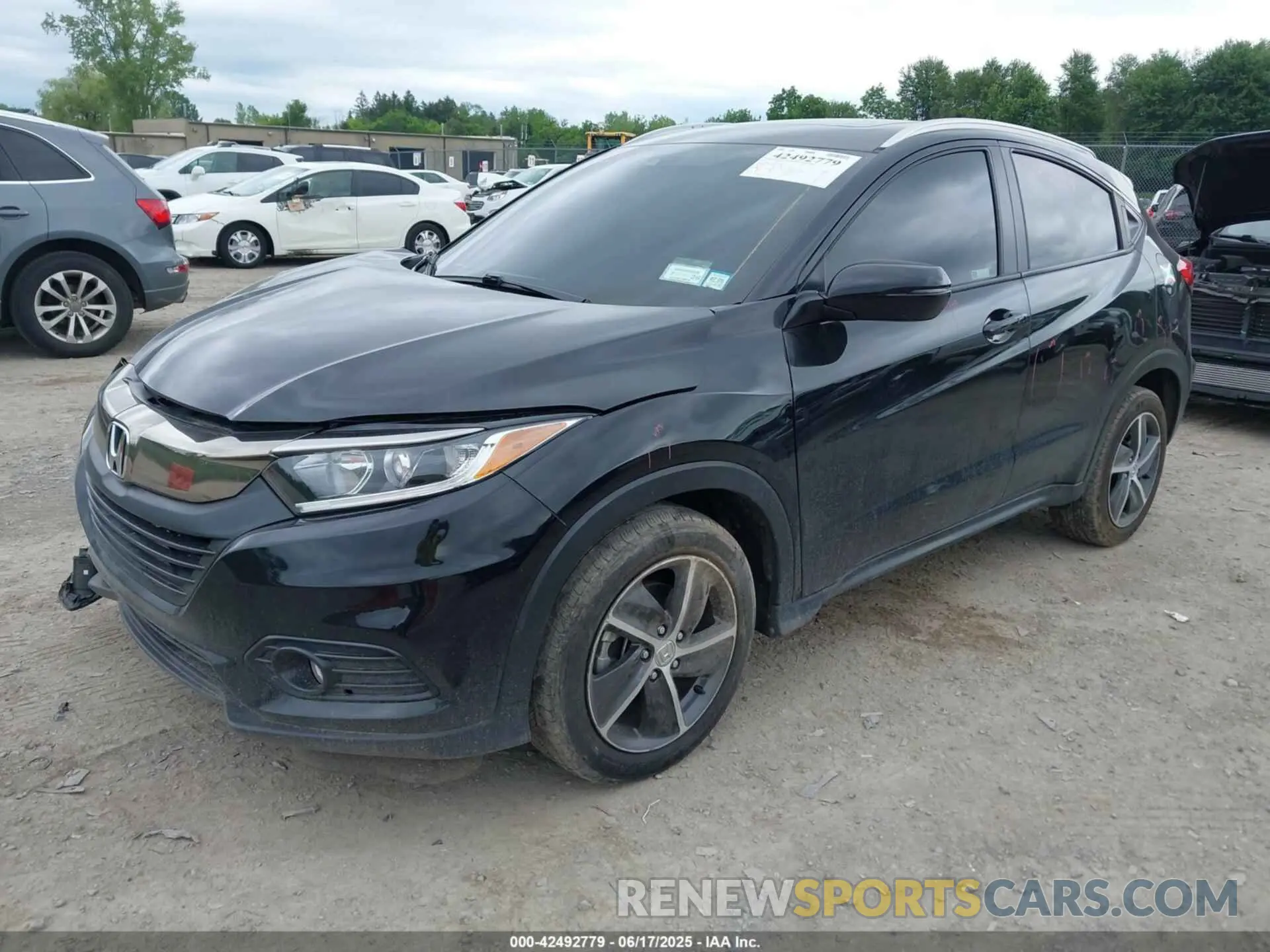 2 Photograph of a damaged car 3CZRU6H54MM712023 HONDA HR-V 2021
