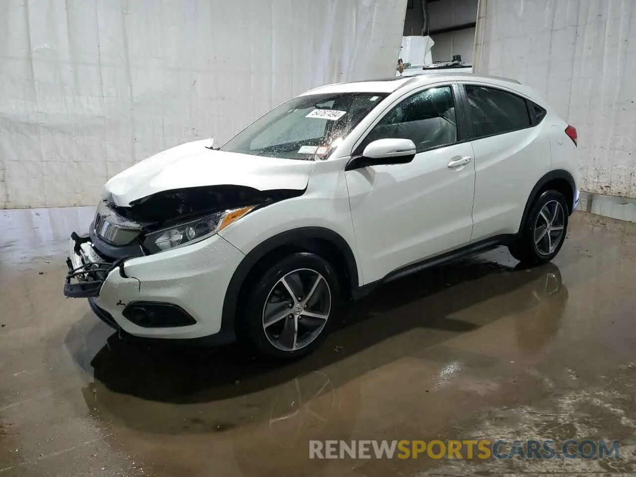 1 Photograph of a damaged car 3CZRU6H55MM706814 HONDA HR-V 2021