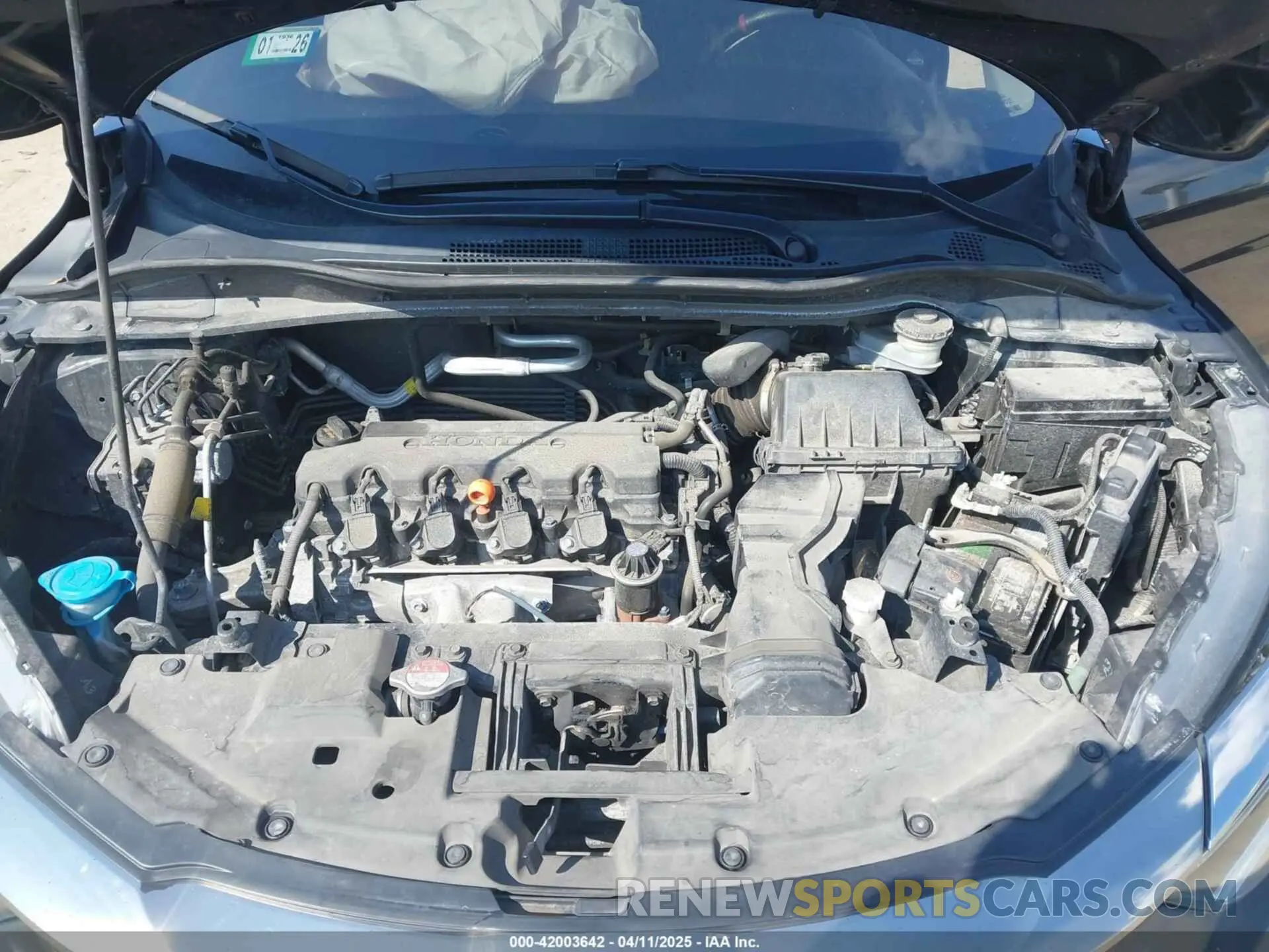10 Photograph of a damaged car 3CZRU6H56MM704375 HONDA HR-V 2021