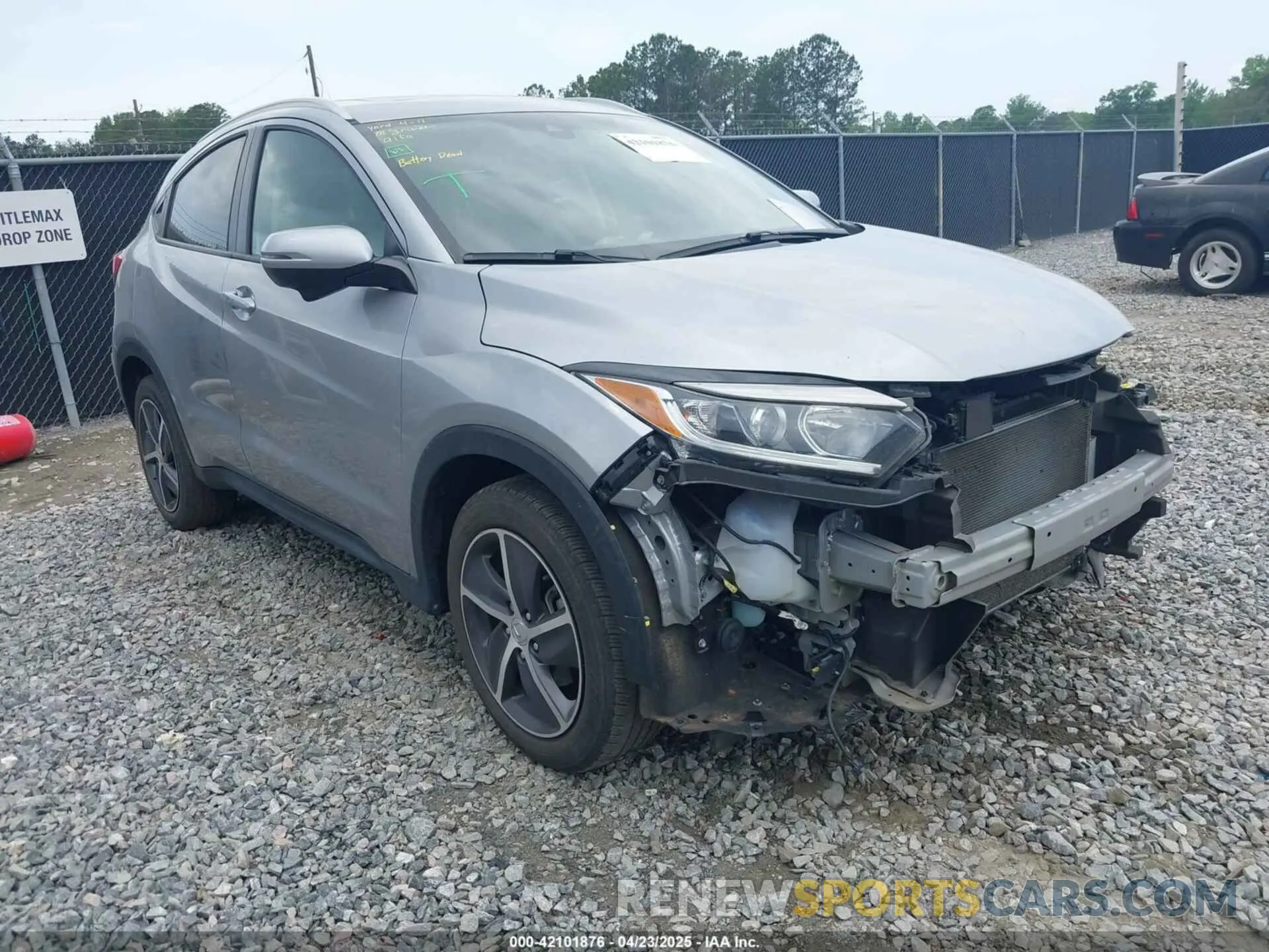 1 Photograph of a damaged car 3CZRU6H57MM702344 HONDA HR-V 2021