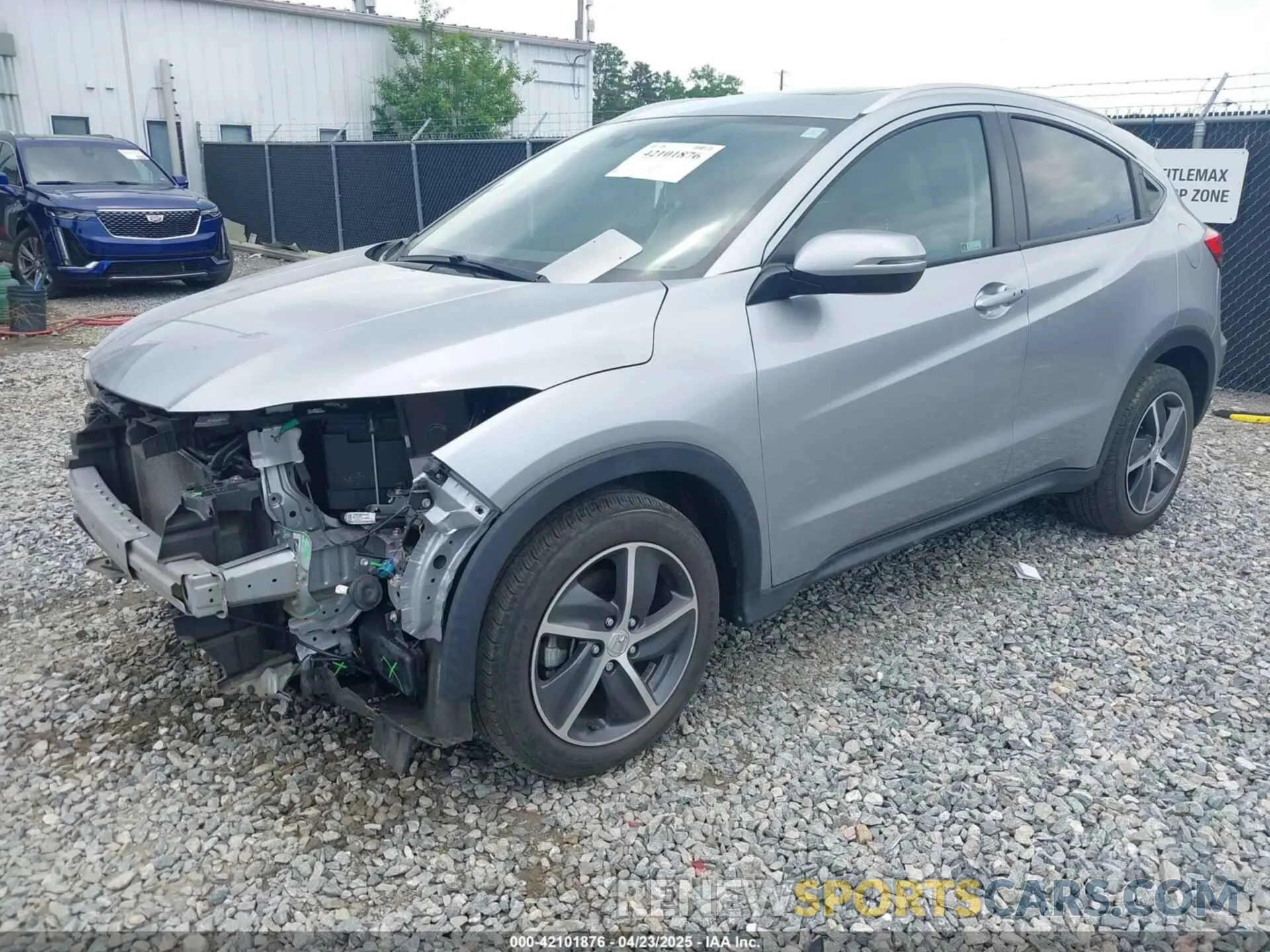 2 Photograph of a damaged car 3CZRU6H57MM702344 HONDA HR-V 2021