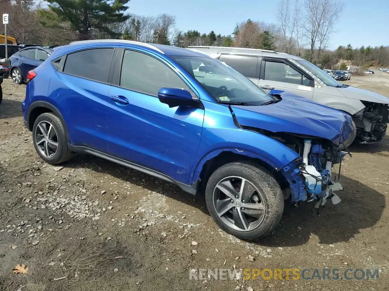 4 Photograph of a damaged car 3CZRU6H57MM720679 HONDA HR-V 2021