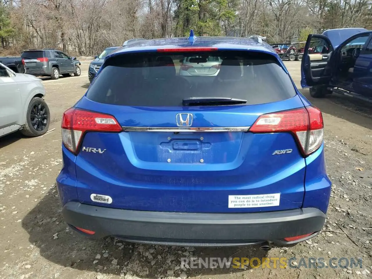 6 Photograph of a damaged car 3CZRU6H57MM720679 HONDA HR-V 2021