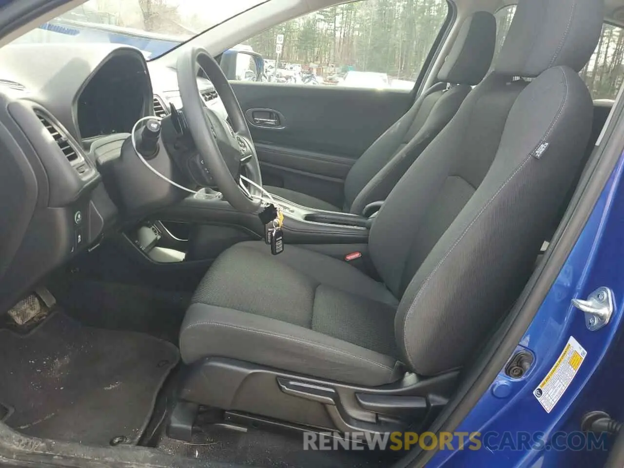 7 Photograph of a damaged car 3CZRU6H57MM720679 HONDA HR-V 2021