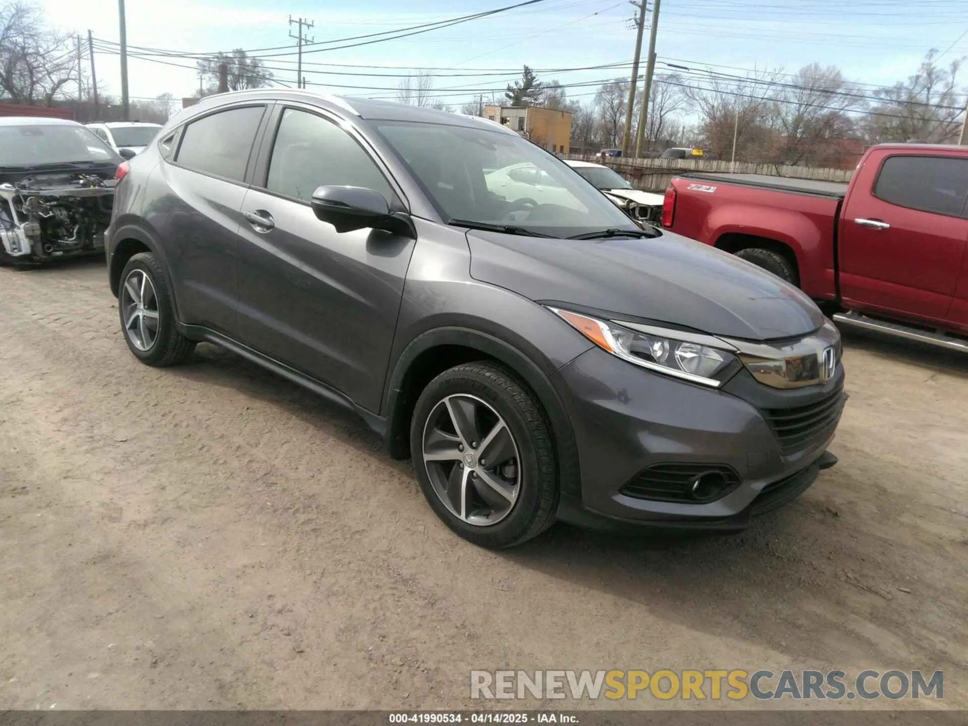1 Photograph of a damaged car 3CZRU6H57MM729818 HONDA HR-V 2021
