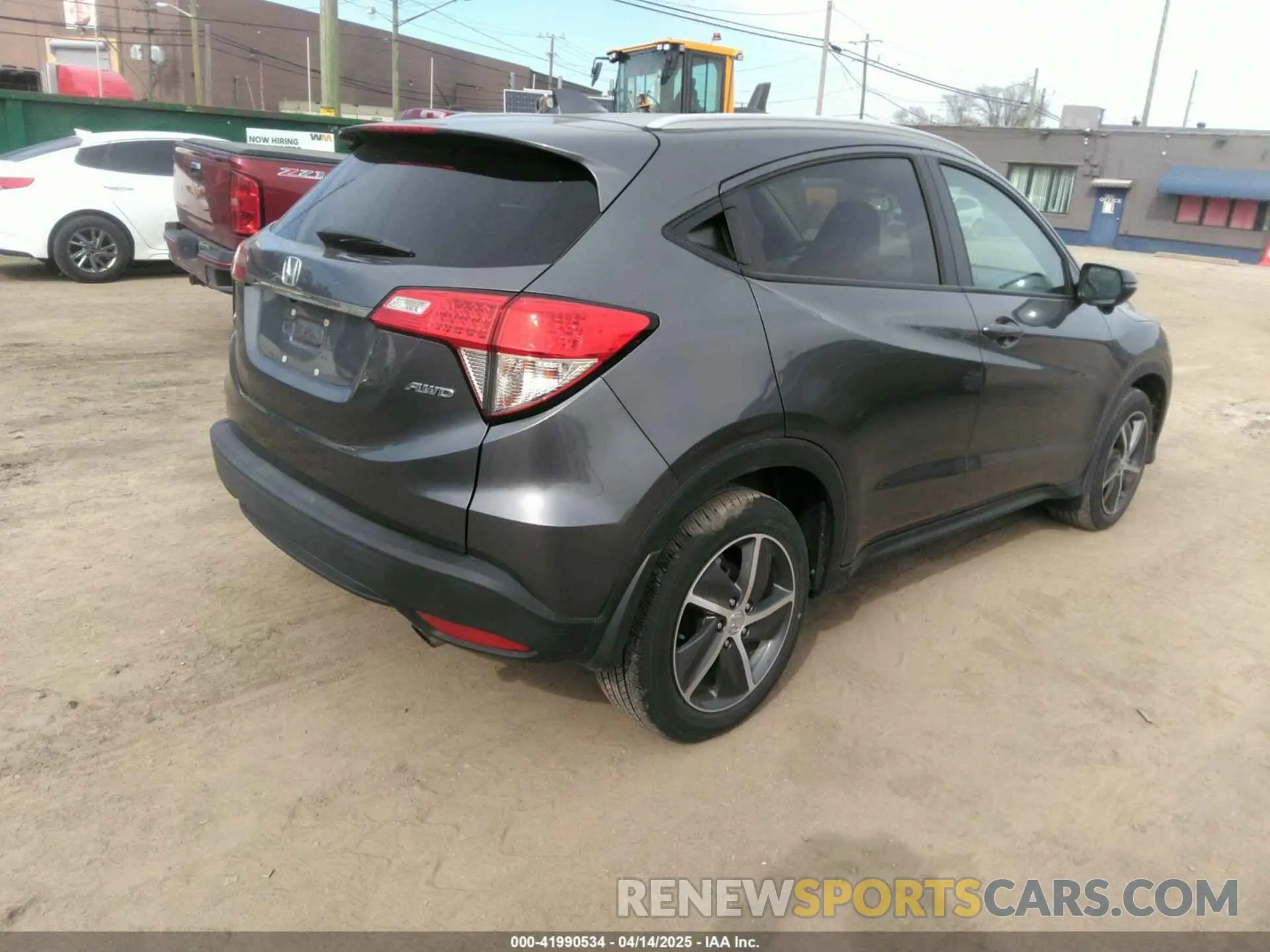 4 Photograph of a damaged car 3CZRU6H57MM729818 HONDA HR-V 2021