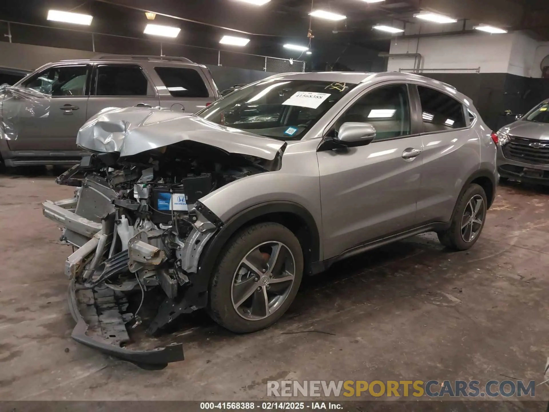2 Photograph of a damaged car 3CZRU6H57MM750779 HONDA HR-V 2021