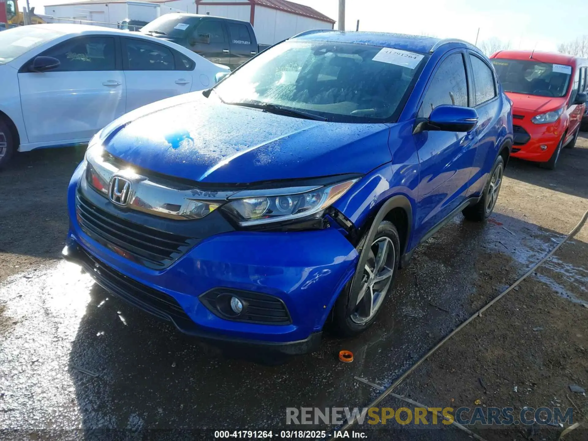 2 Photograph of a damaged car 3CZRU6H57MM752225 HONDA HR-V 2021