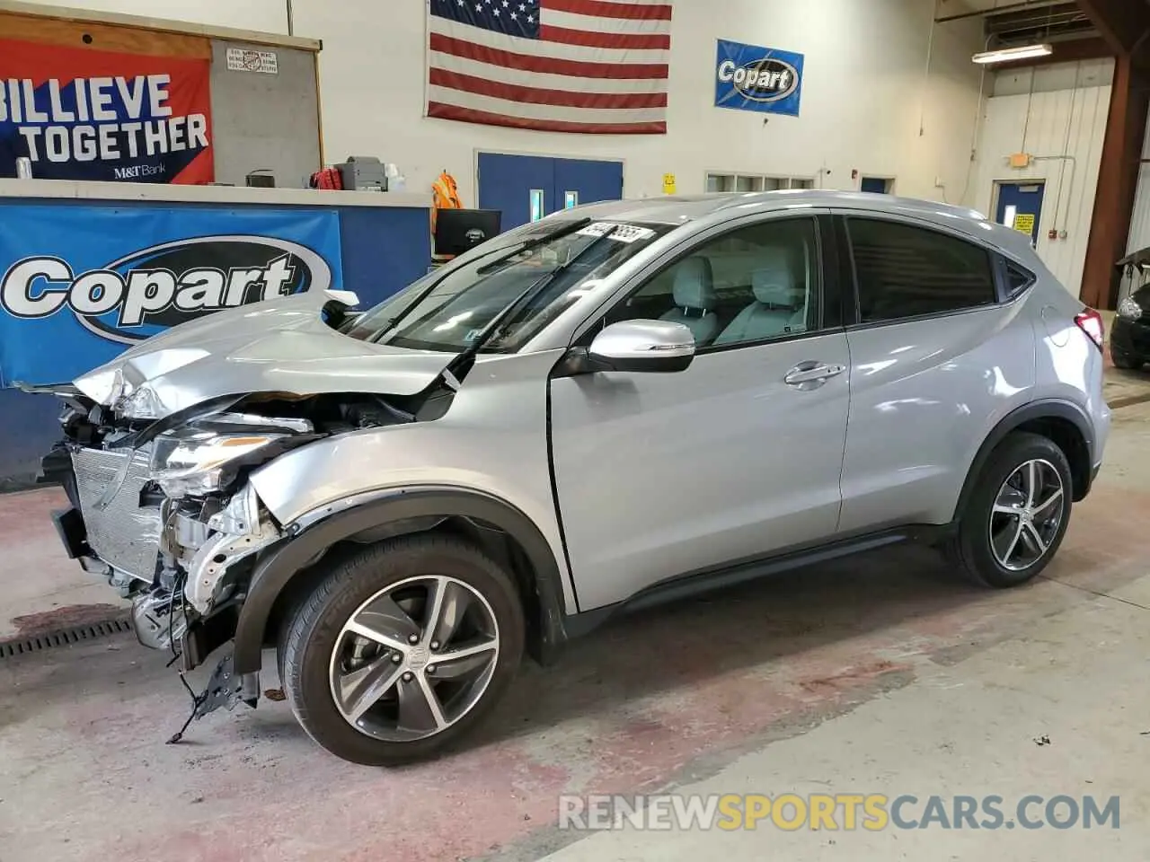 1 Photograph of a damaged car 3CZRU6H58MM723218 HONDA HR-V 2021