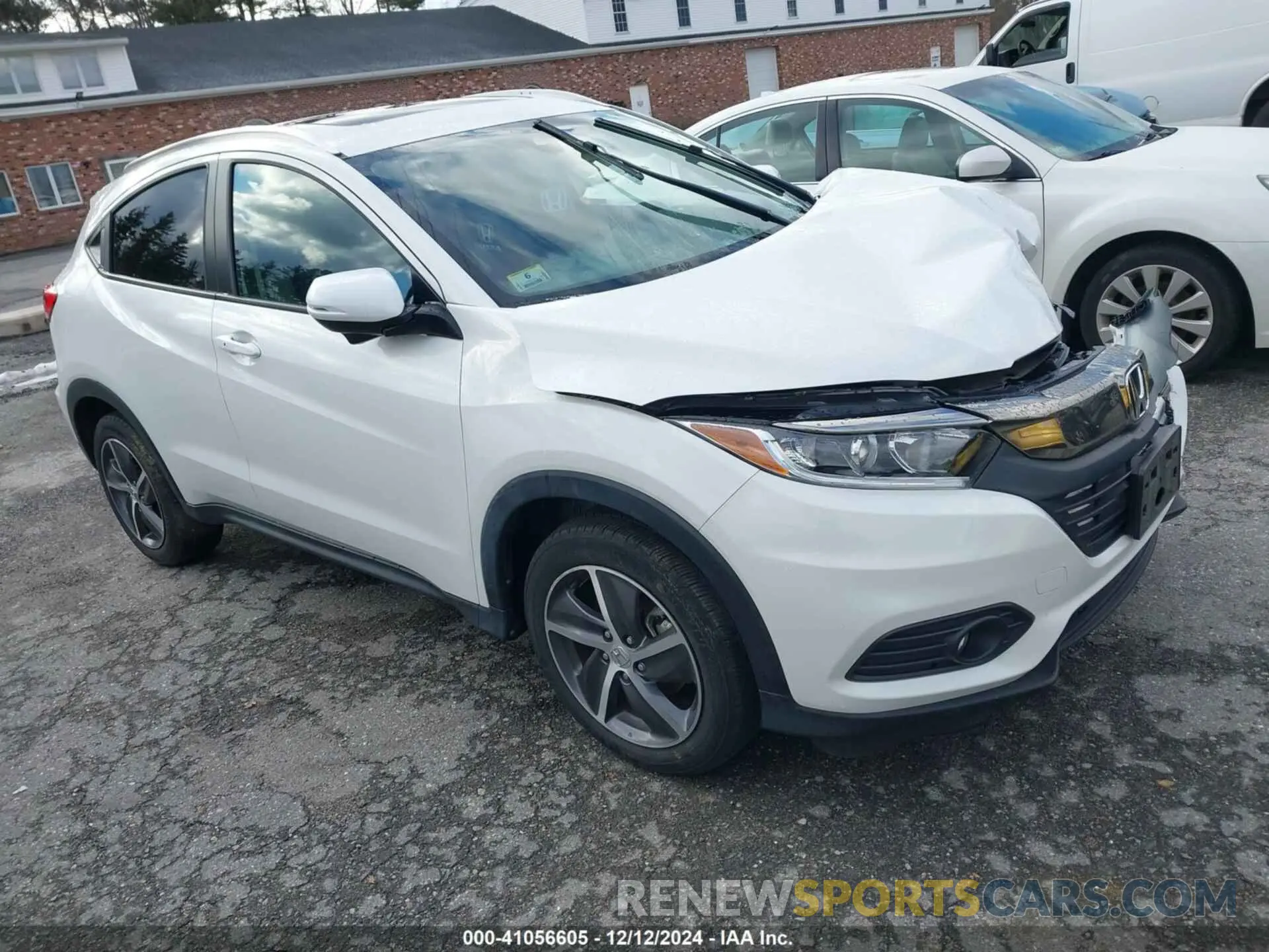 1 Photograph of a damaged car 3CZRU6H58MM743050 HONDA HR-V 2021