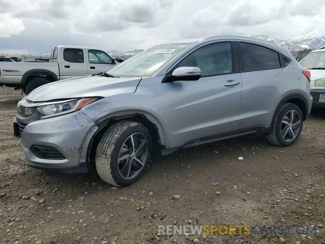1 Photograph of a damaged car 3CZRU6H58MM754081 HONDA HR-V 2021
