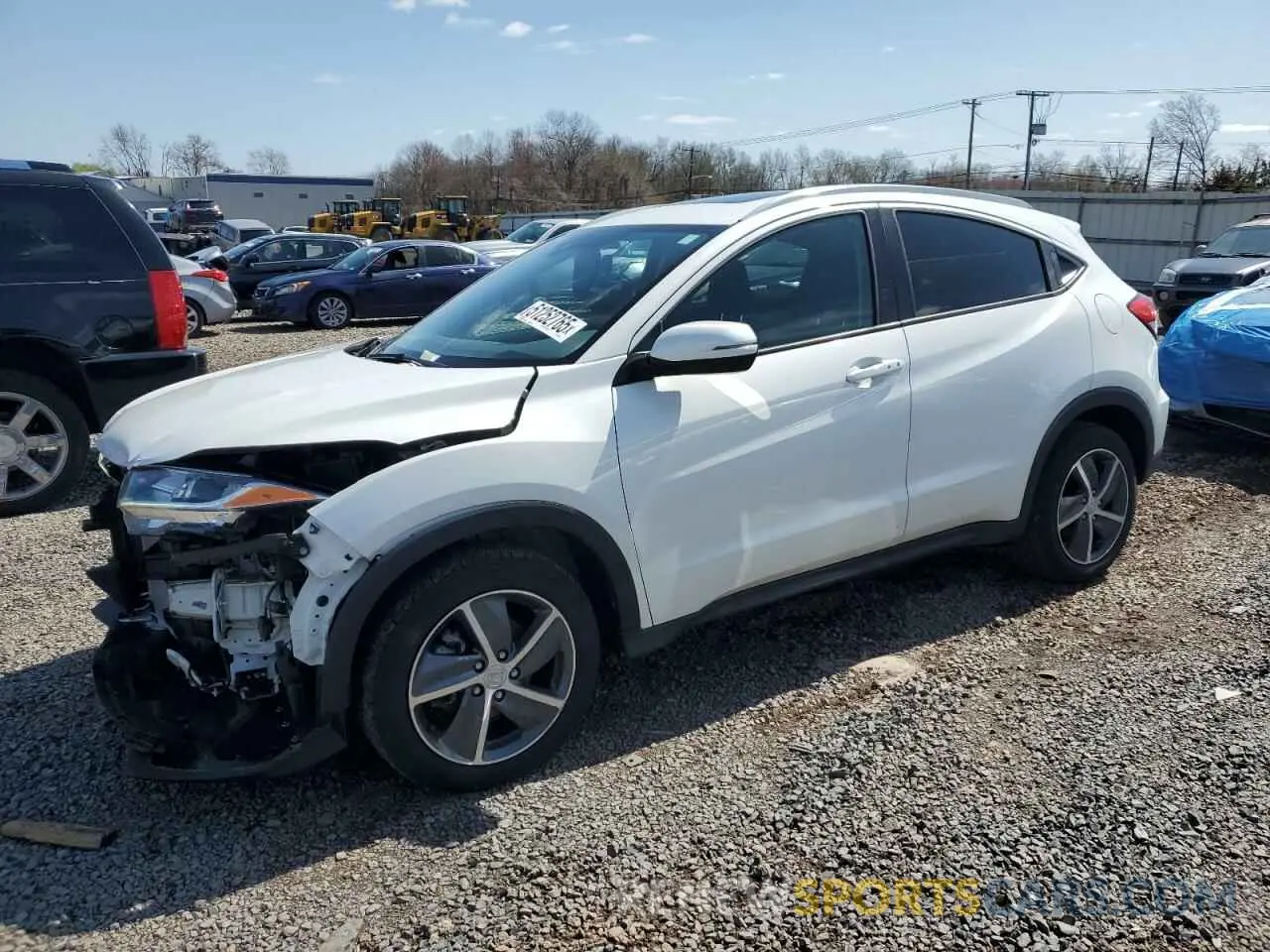1 Photograph of a damaged car 3CZRU6H59MM707299 HONDA HR-V 2021