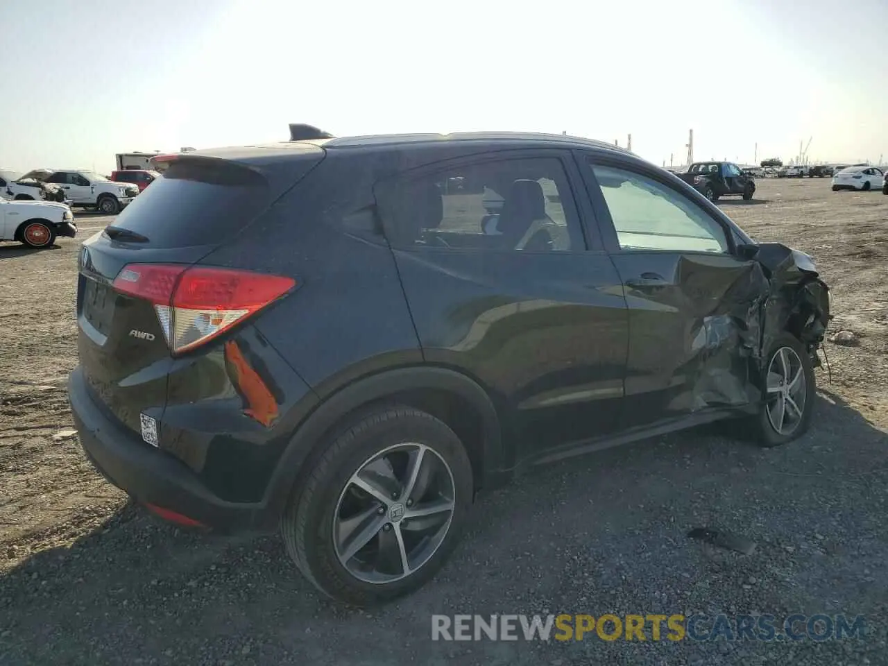 3 Photograph of a damaged car 3CZRU6H5XMM742949 HONDA HR-V 2021