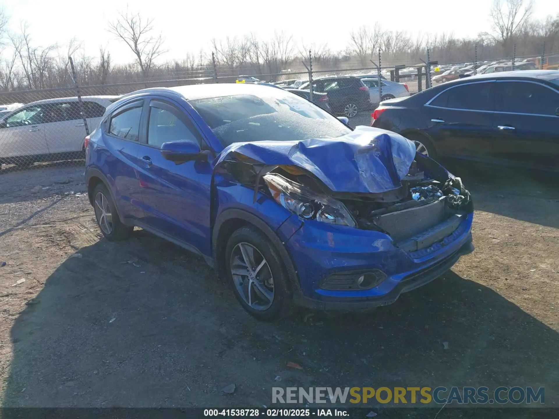 1 Photograph of a damaged car 3CZRU6H71MM739908 HONDA HR-V 2021
