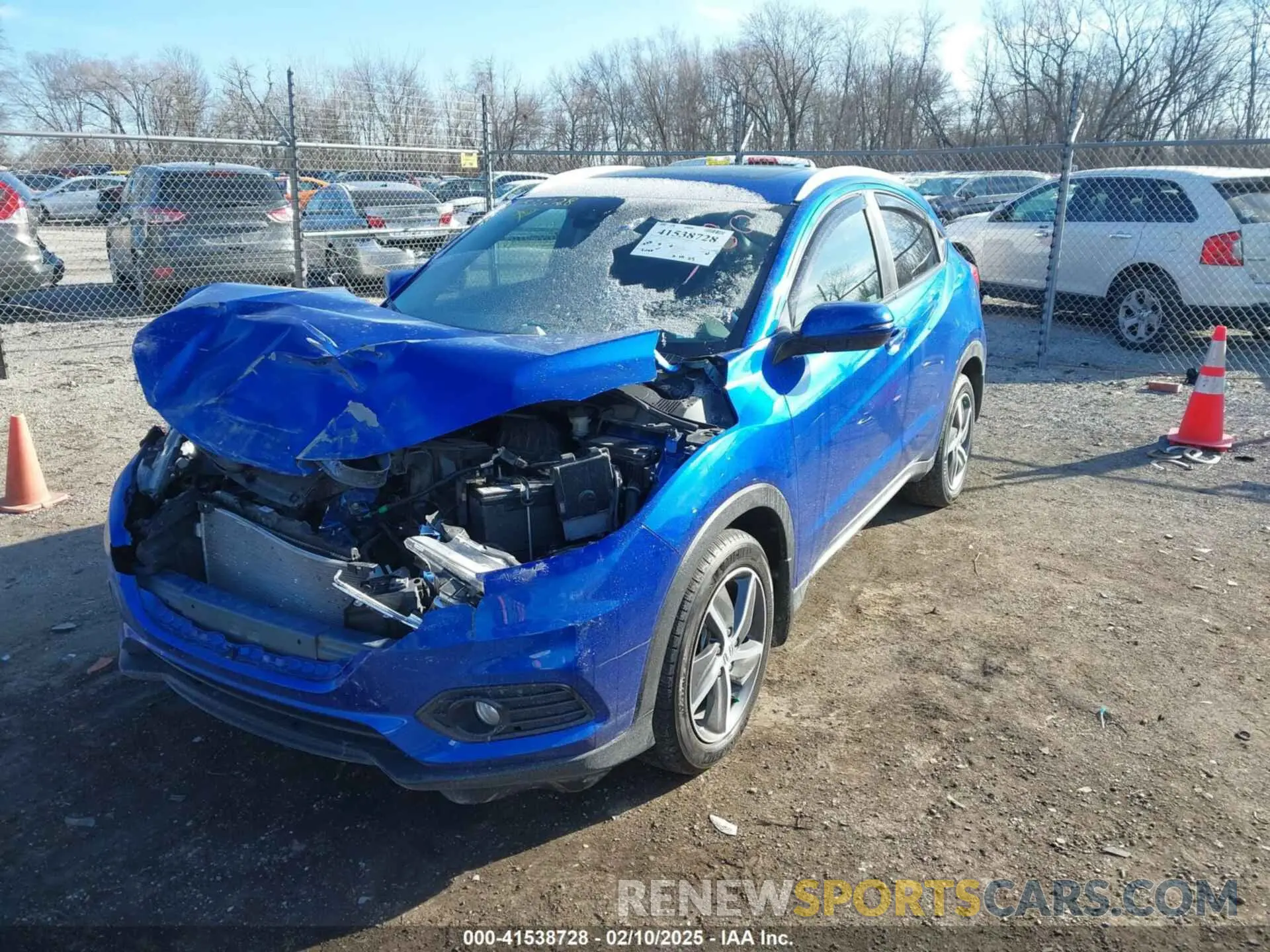 2 Photograph of a damaged car 3CZRU6H71MM739908 HONDA HR-V 2021