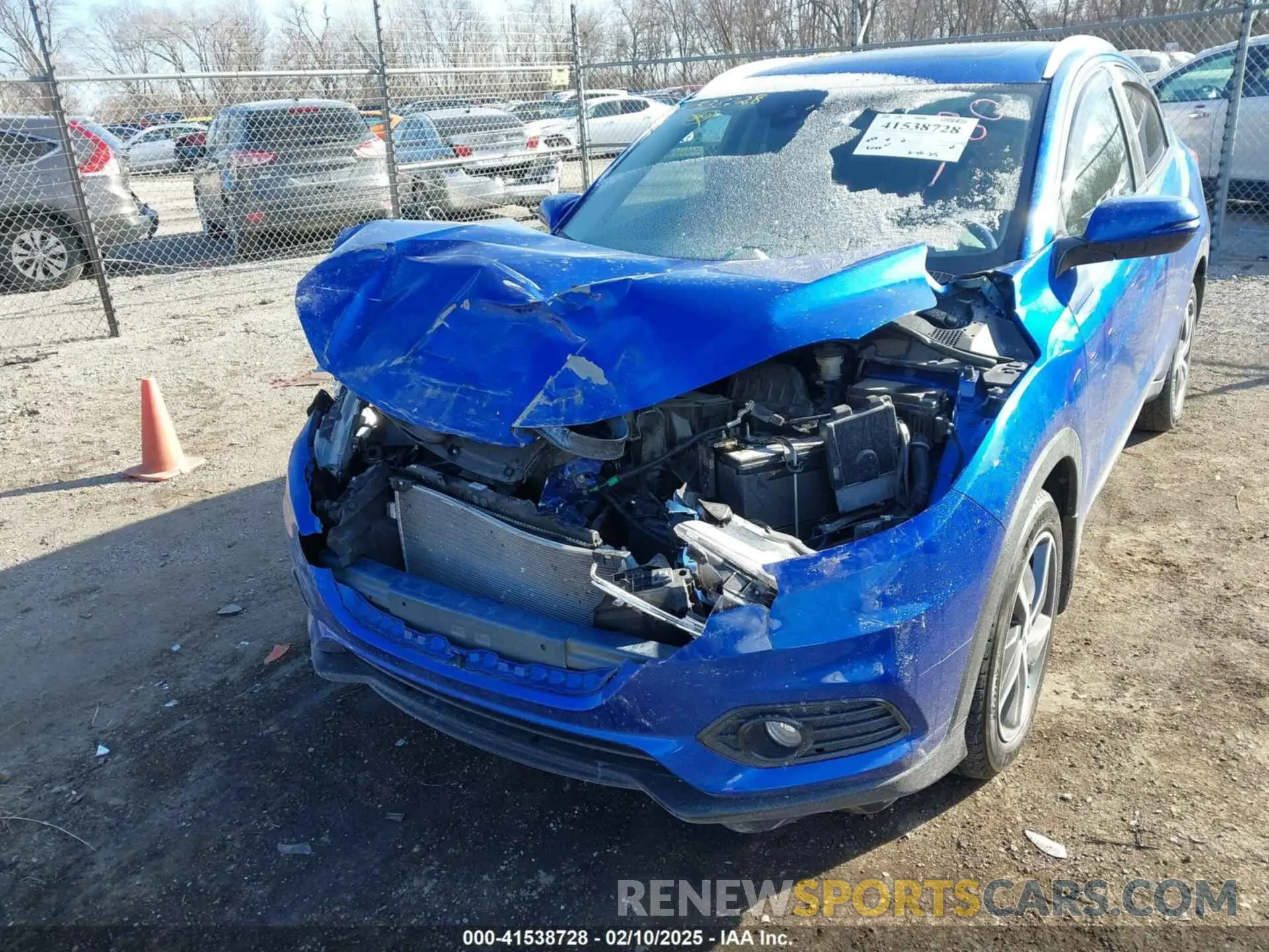 6 Photograph of a damaged car 3CZRU6H71MM739908 HONDA HR-V 2021