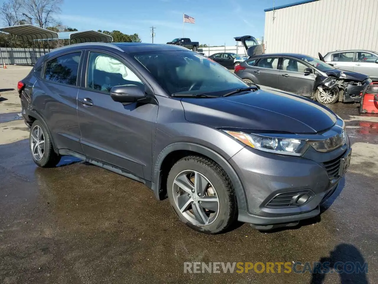 4 Photograph of a damaged car 3CZRU6H72MM715178 HONDA HR-V 2021
