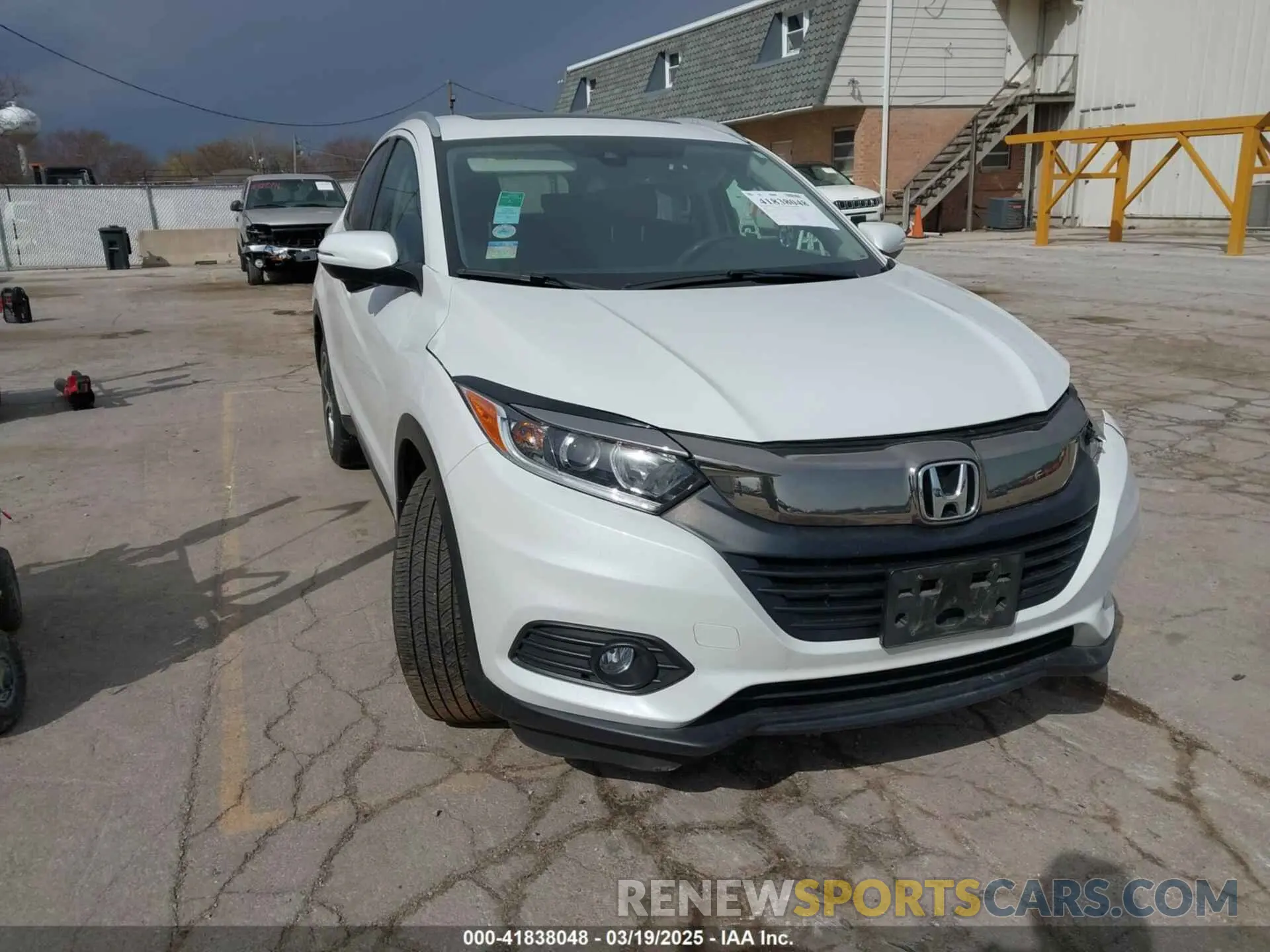 1 Photograph of a damaged car 3CZRU6H72MM739898 HONDA HR-V 2021