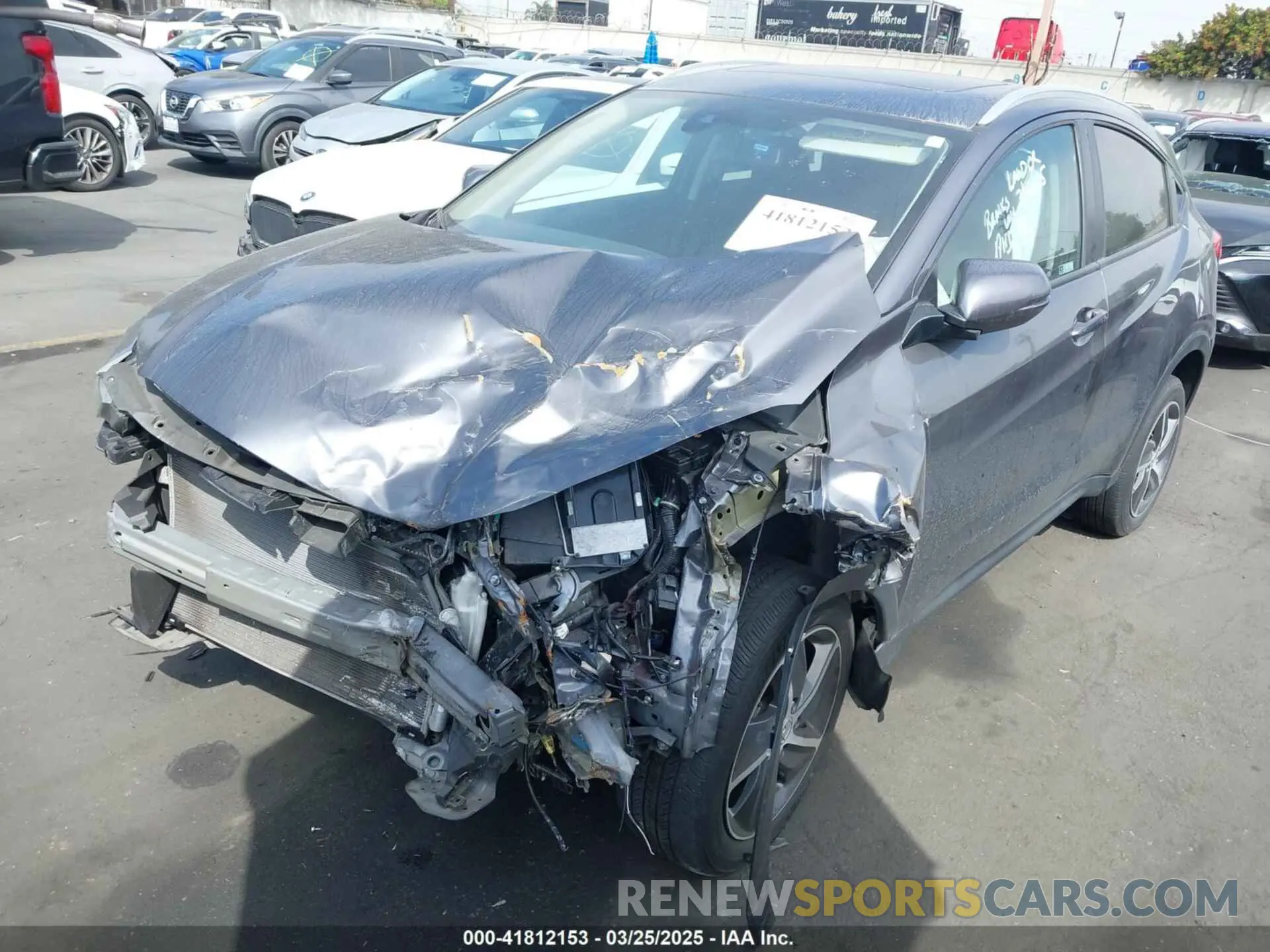 2 Photograph of a damaged car 3CZRU6H74MM713769 HONDA HR-V 2021