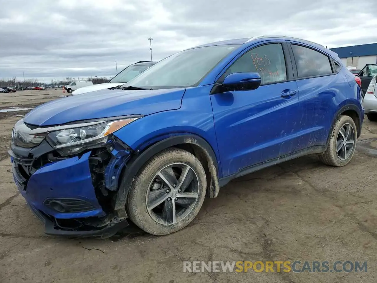 1 Photograph of a damaged car 3CZRU6H78MM703357 HONDA HR-V 2021