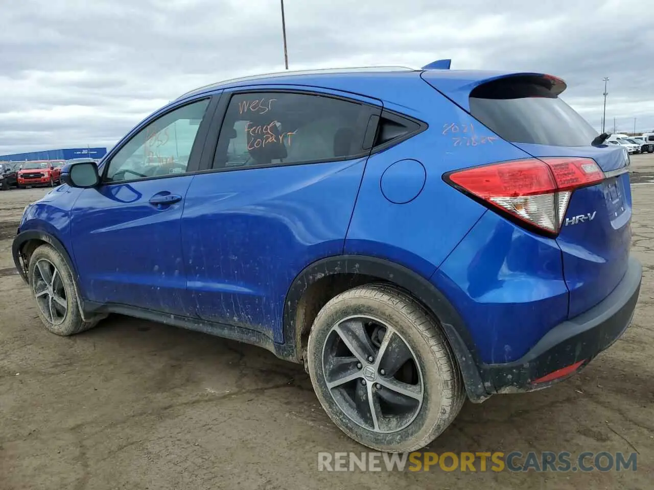 2 Photograph of a damaged car 3CZRU6H78MM703357 HONDA HR-V 2021