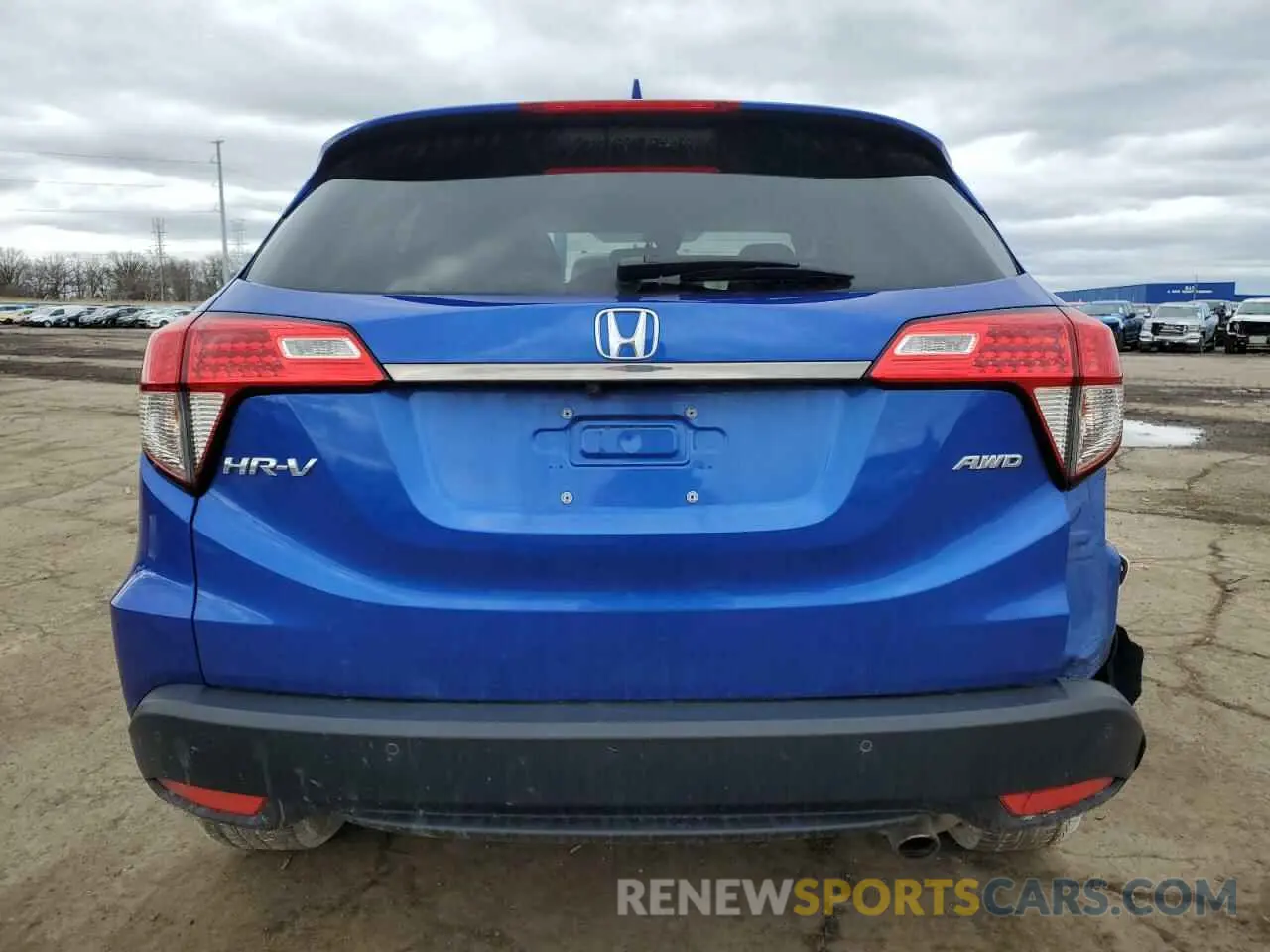 6 Photograph of a damaged car 3CZRU6H78MM703357 HONDA HR-V 2021