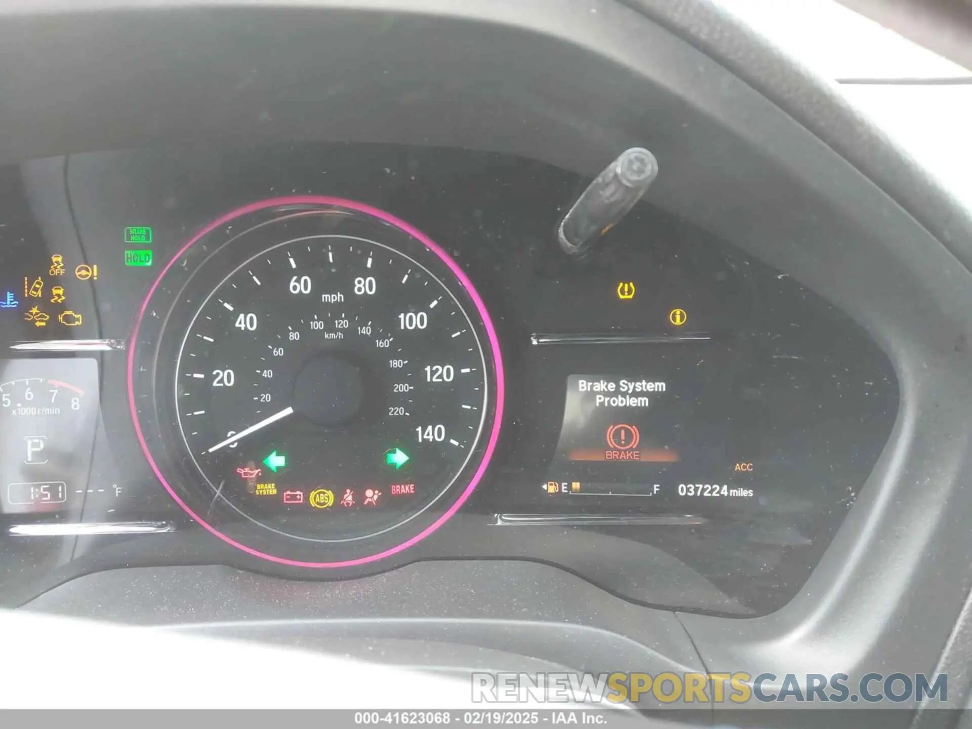 7 Photograph of a damaged car 3CZRU6H7XMM739955 HONDA HR-V 2021