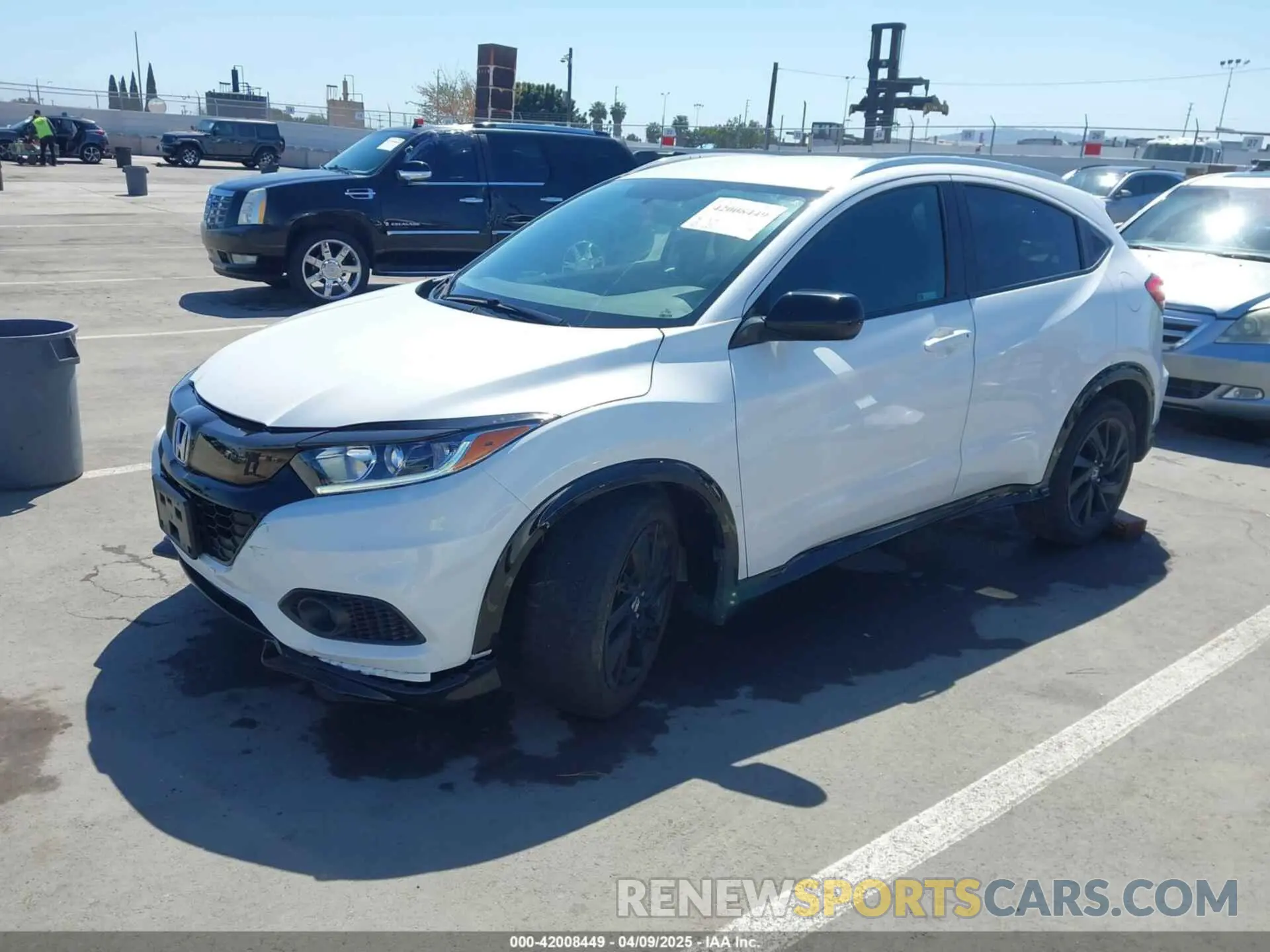 2 Photograph of a damaged car 3CZRU5H10NM709869 HONDA HR-V 2022
