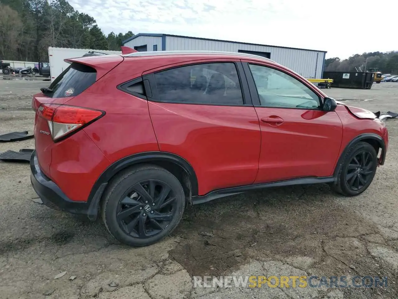 3 Photograph of a damaged car 3CZRU5H10NM719432 HONDA HR-V 2022