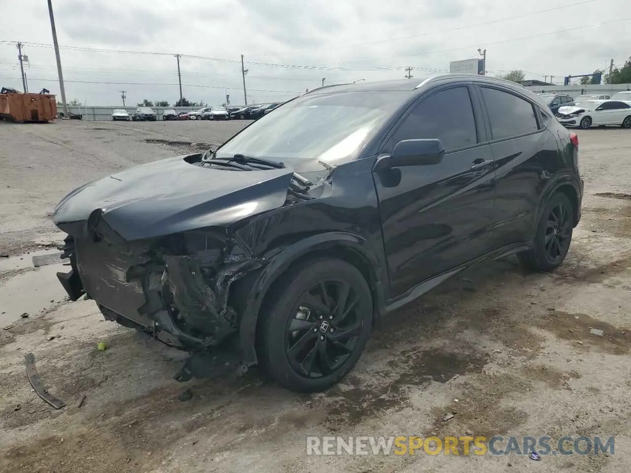 1 Photograph of a damaged car 3CZRU5H10NM744315 HONDA HR-V 2022