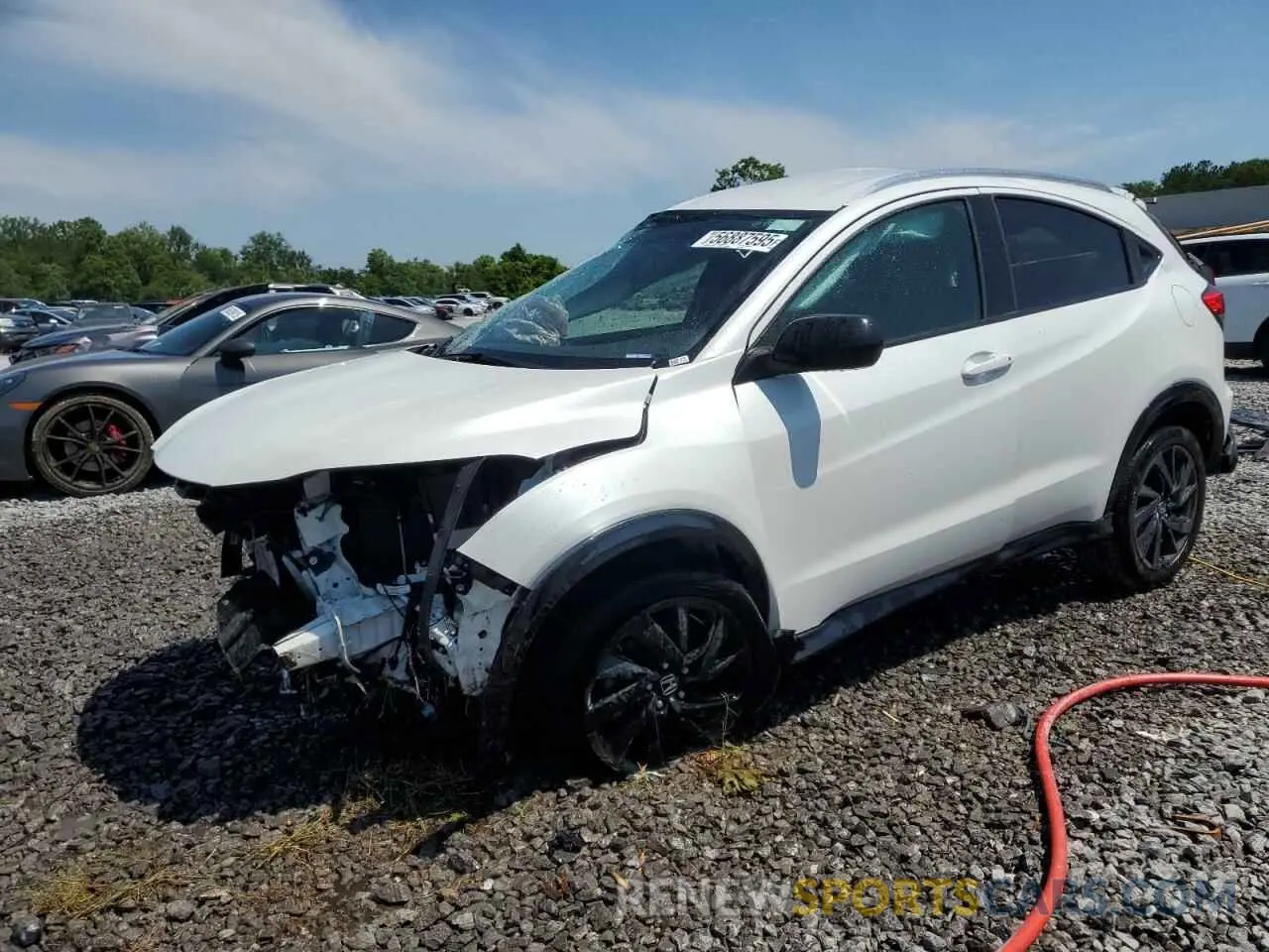 1 Photograph of a damaged car 3CZRU5H11NM701103 HONDA HR-V 2022
