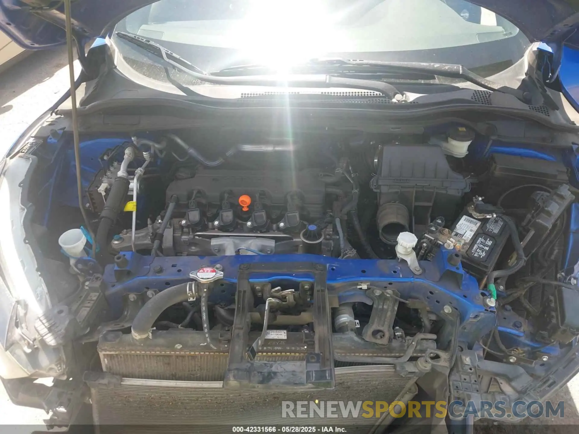 10 Photograph of a damaged car 3CZRU5H11NM702557 HONDA HR-V 2022