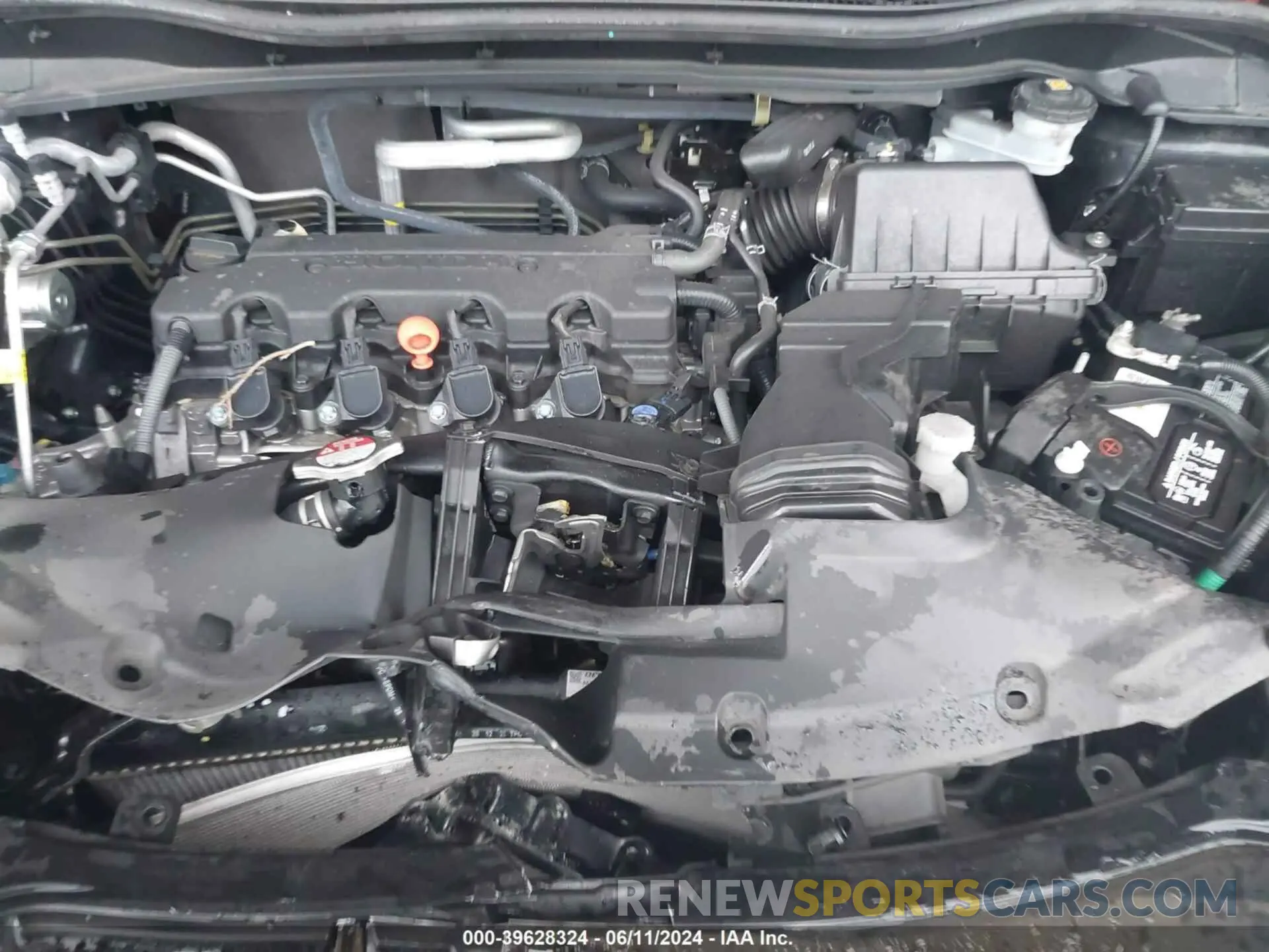 10 Photograph of a damaged car 3CZRU5H11NM710125 HONDA HR-V 2022