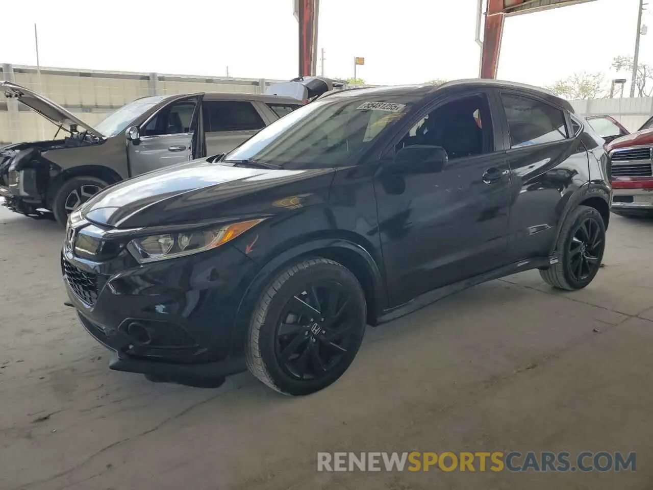1 Photograph of a damaged car 3CZRU5H11NM712232 HONDA HR-V 2022