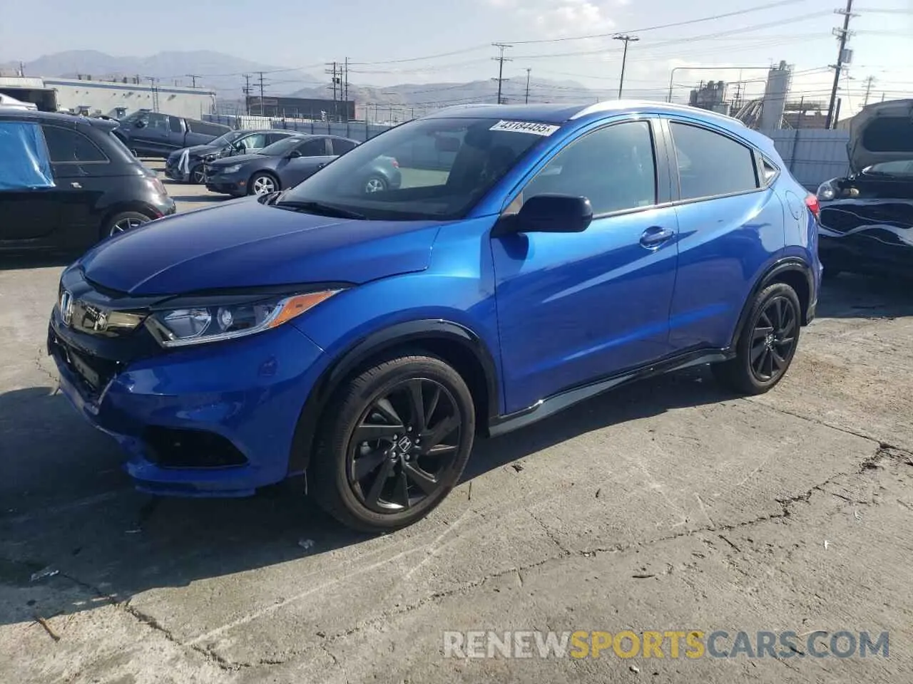 1 Photograph of a damaged car 3CZRU5H12NM724082 HONDA HR-V 2022