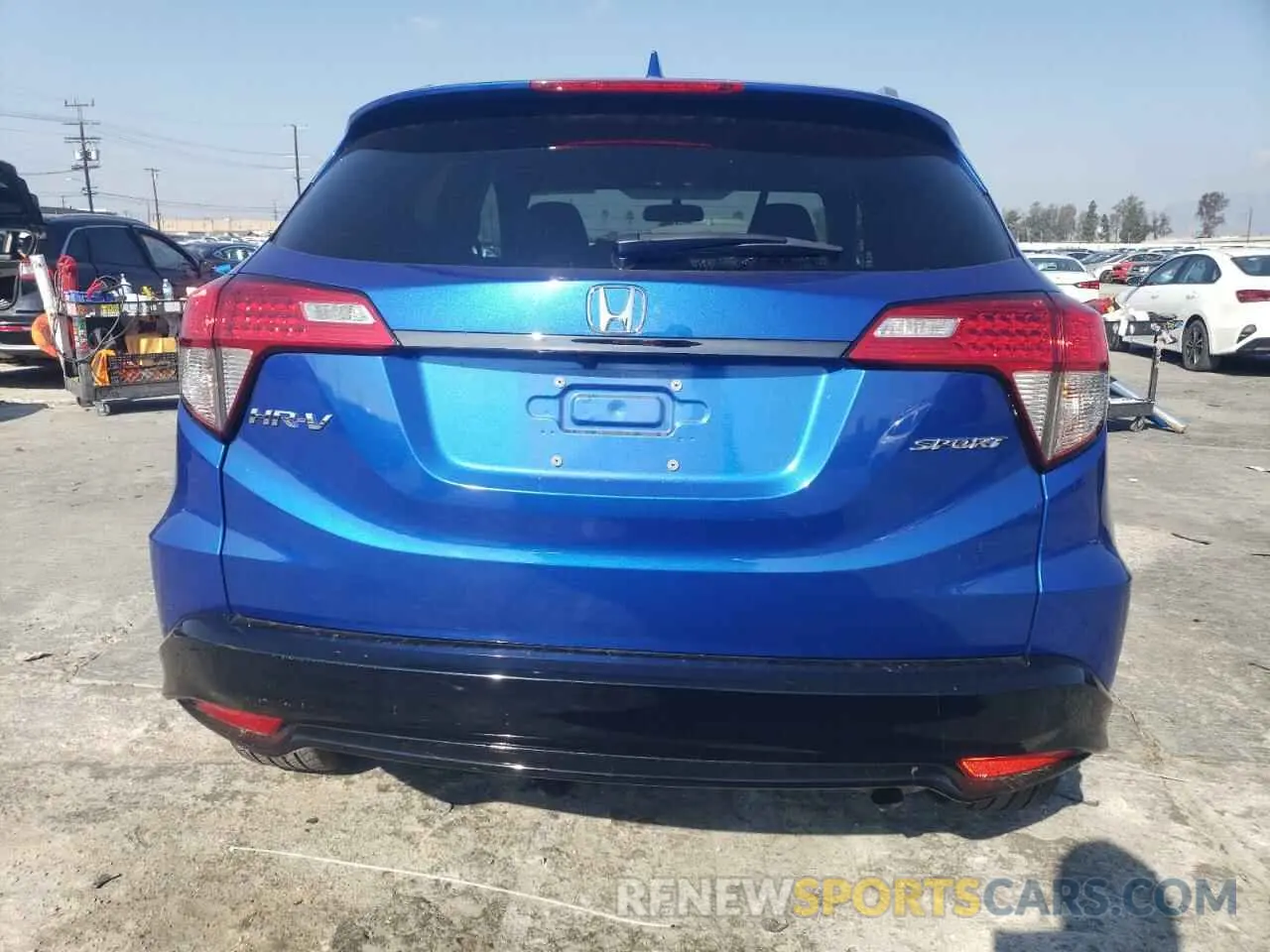 6 Photograph of a damaged car 3CZRU5H12NM724082 HONDA HR-V 2022