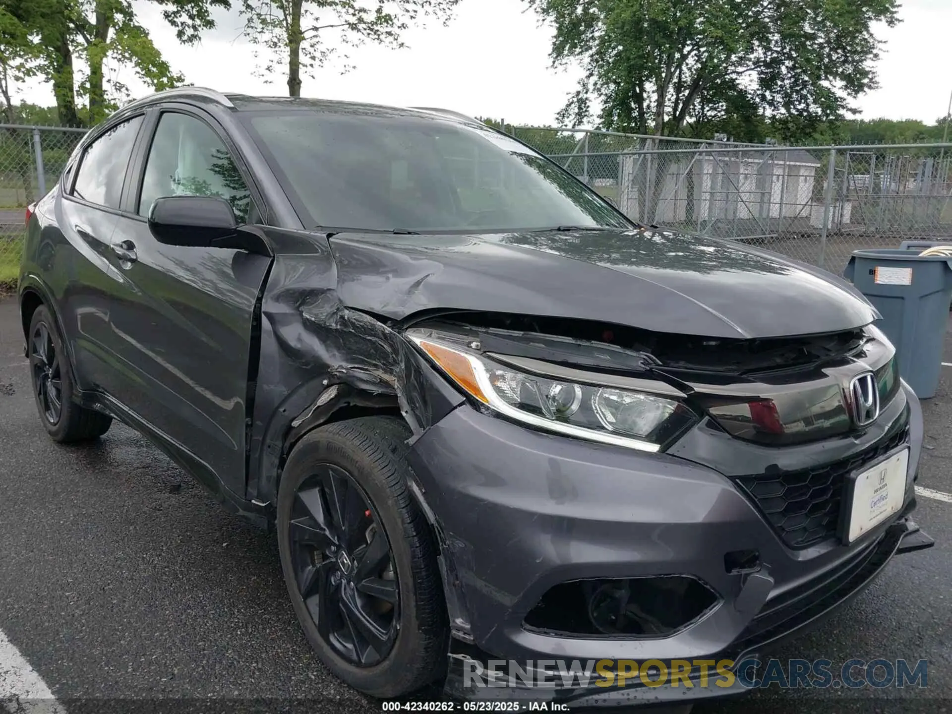 6 Photograph of a damaged car 3CZRU5H12NM729184 HONDA HR-V 2022