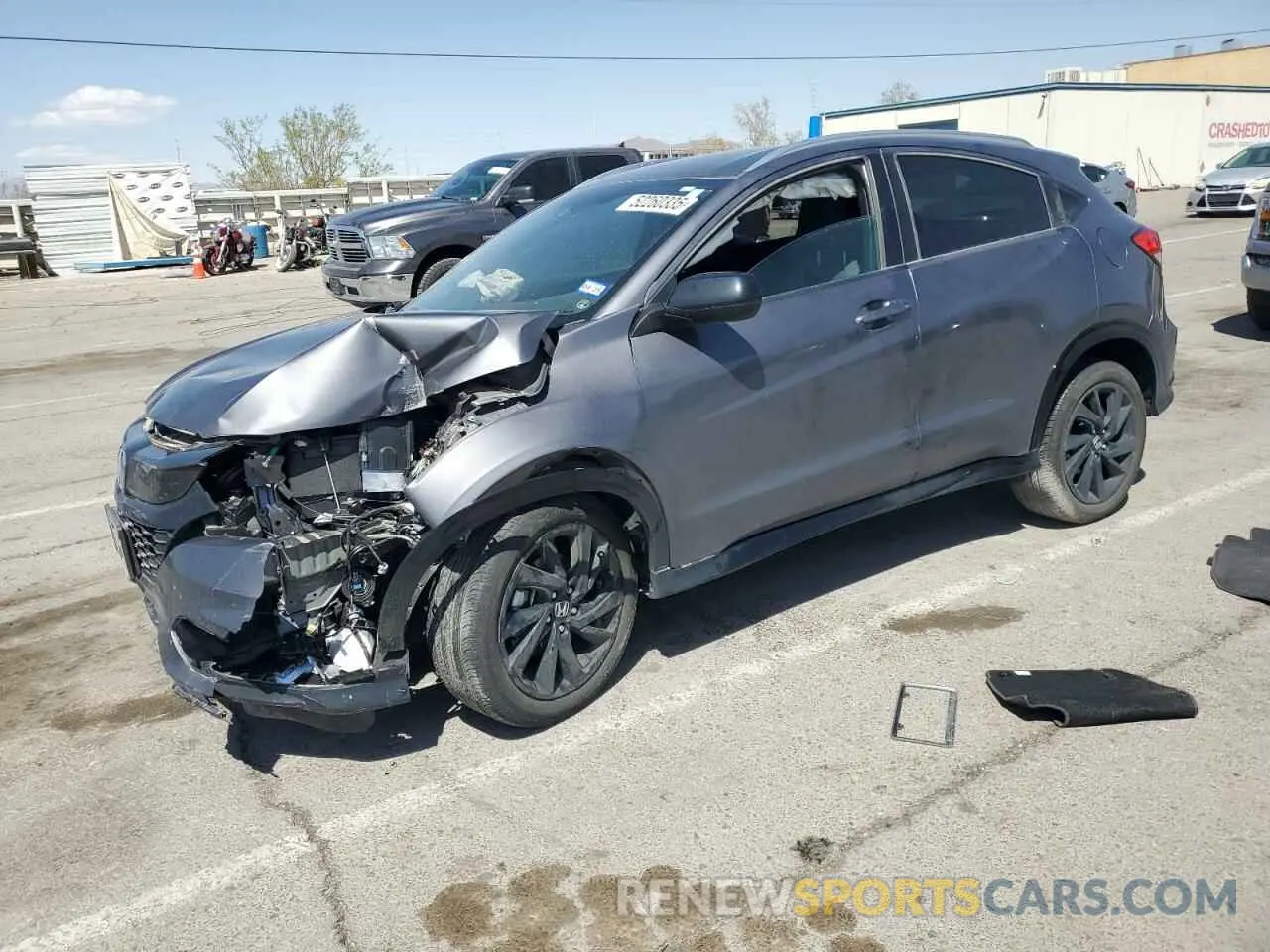 1 Photograph of a damaged car 3CZRU5H12NM738869 HONDA HR-V 2022