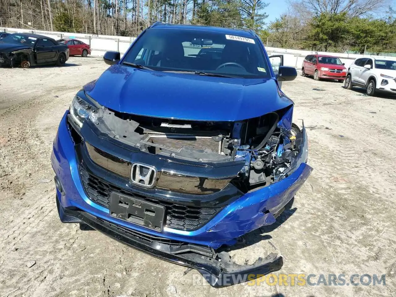5 Photograph of a damaged car 3CZRU5H13NM710479 HONDA HR-V 2022