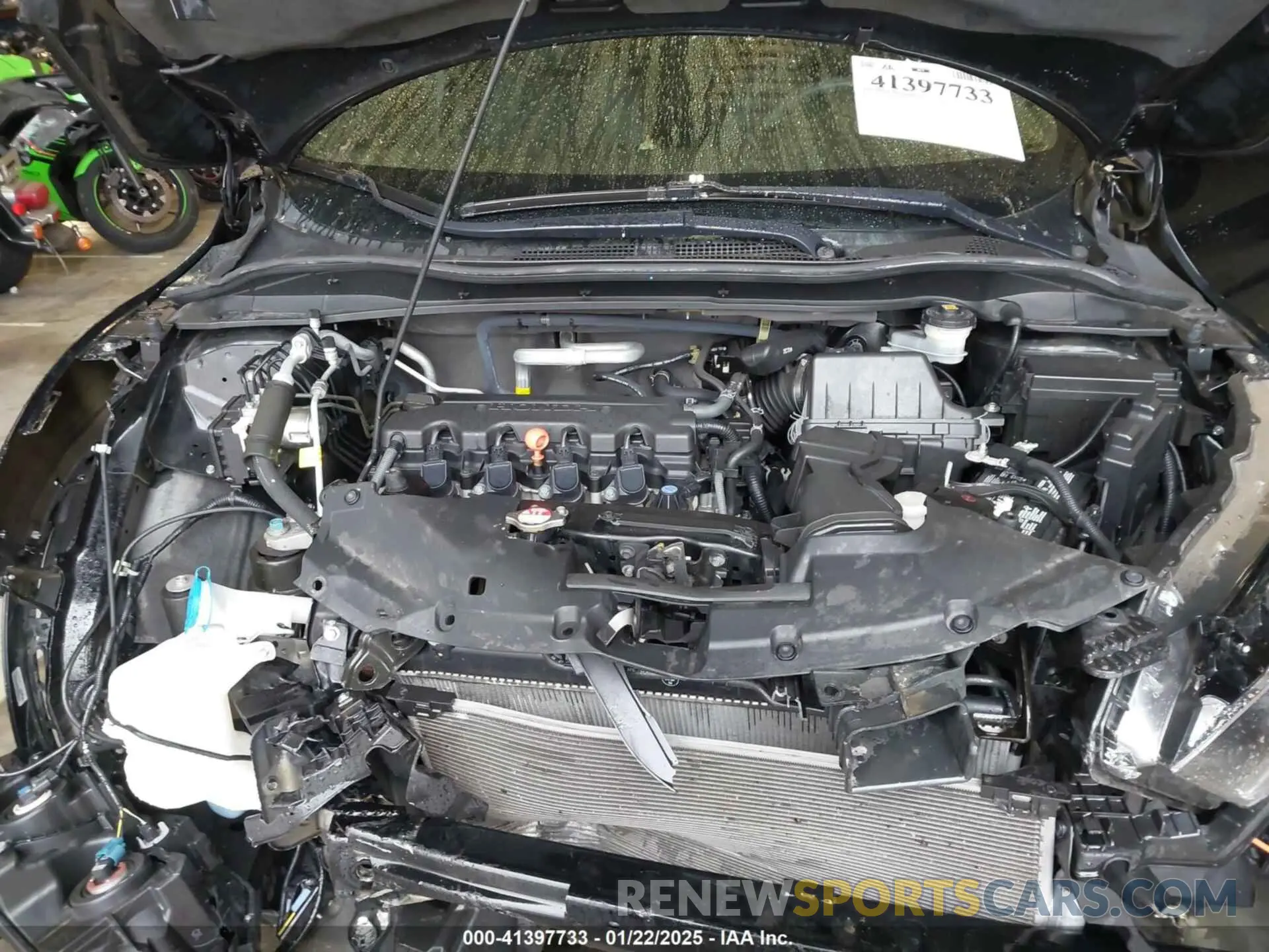 10 Photograph of a damaged car 3CZRU5H13NM741487 HONDA HR-V 2022