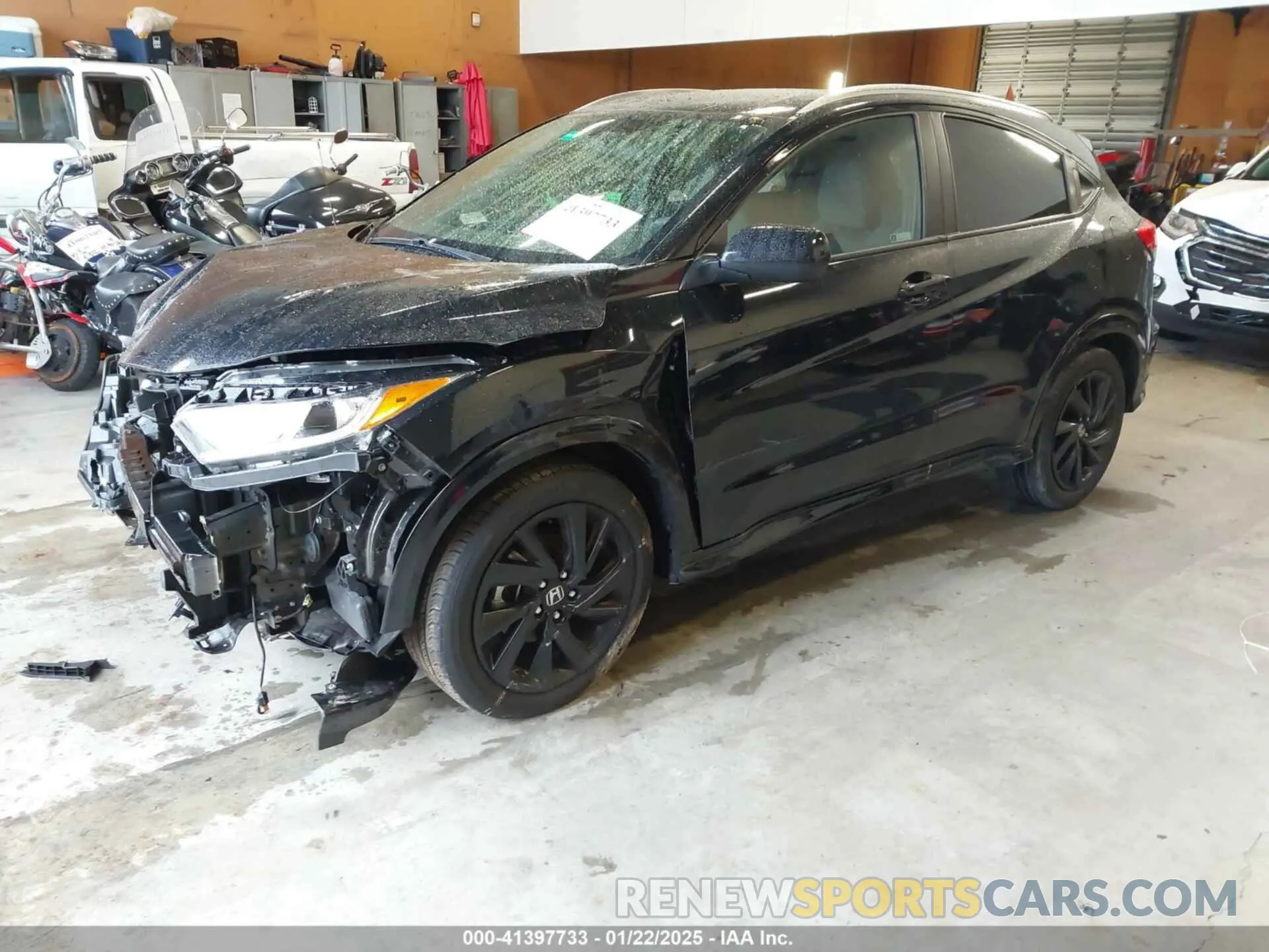 2 Photograph of a damaged car 3CZRU5H13NM741487 HONDA HR-V 2022