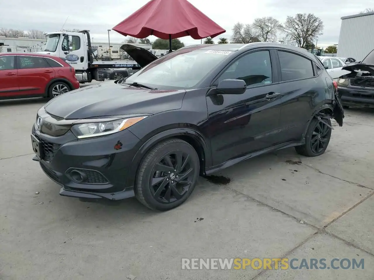 1 Photograph of a damaged car 3CZRU5H14NM711642 HONDA HR-V 2022