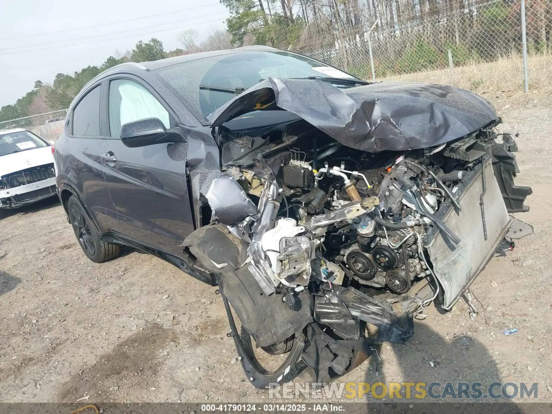 1 Photograph of a damaged car 3CZRU5H14NM715819 HONDA HR-V 2022
