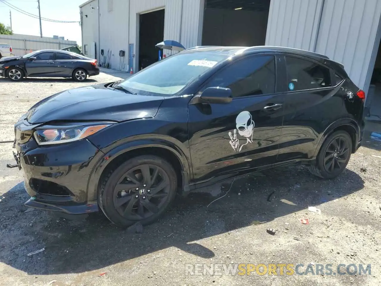 1 Photograph of a damaged car 3CZRU5H15NM714923 HONDA HR-V 2022