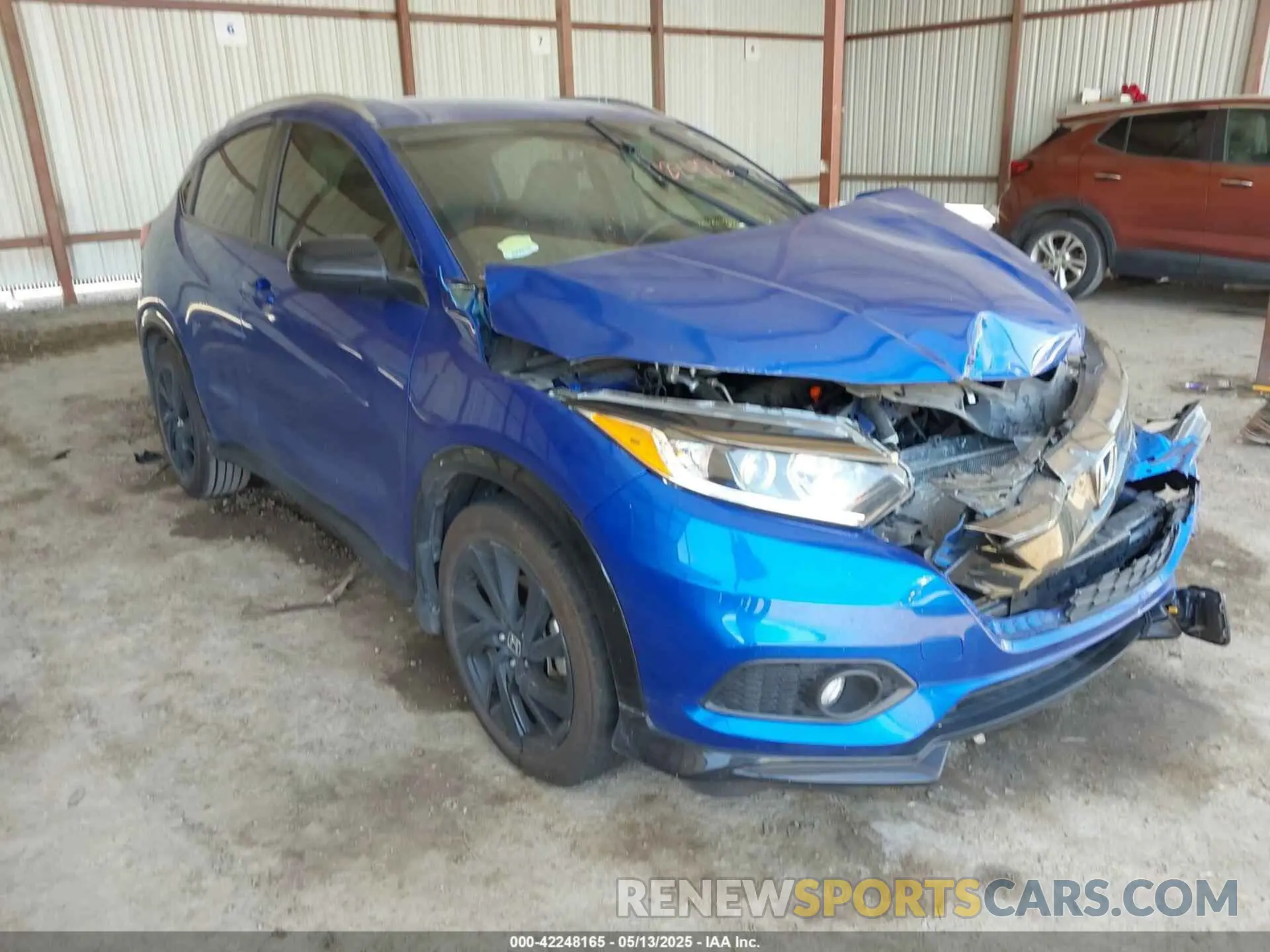 1 Photograph of a damaged car 3CZRU5H15NM724111 HONDA HR-V 2022