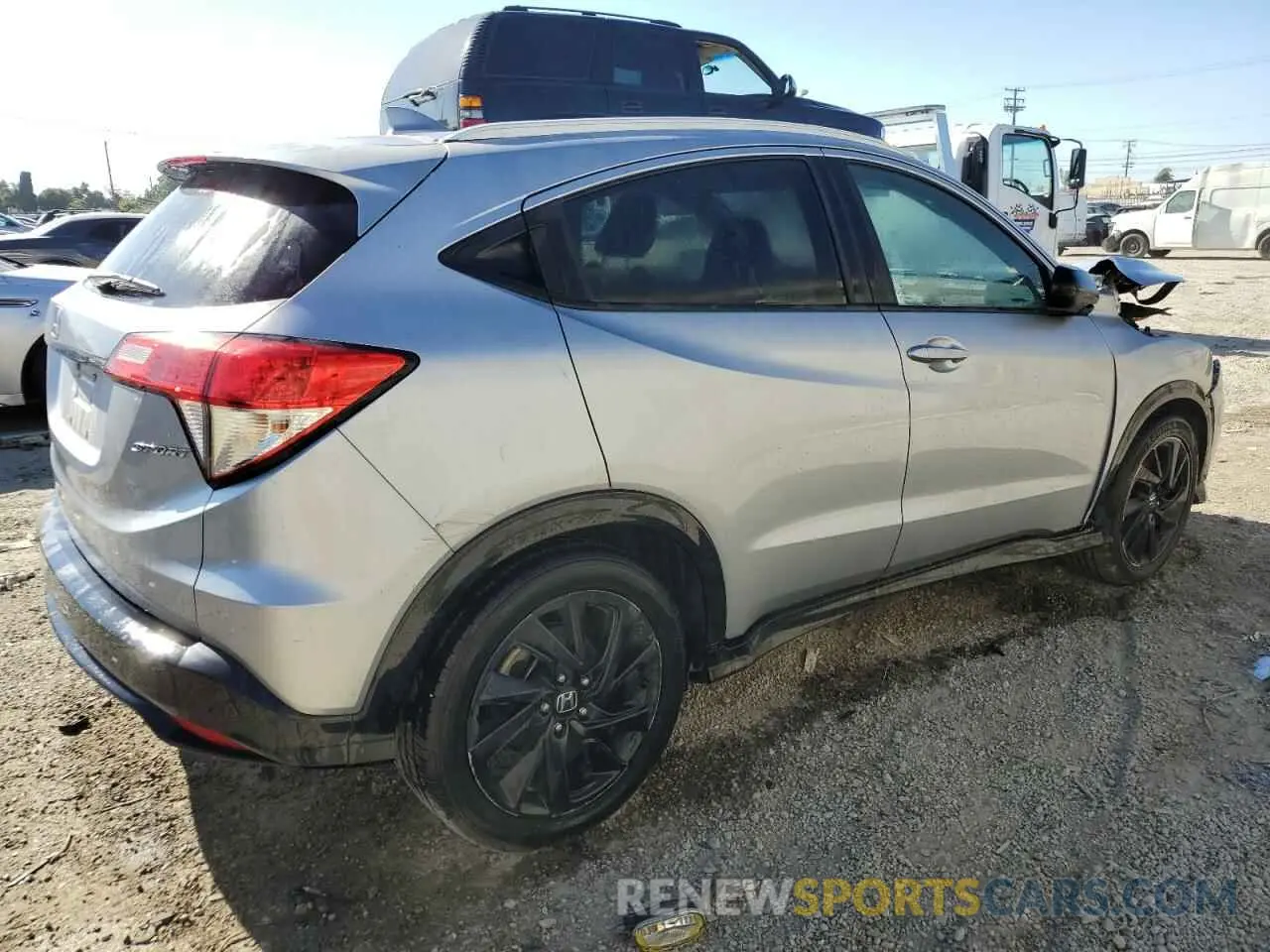 3 Photograph of a damaged car 3CZRU5H15NM741006 HONDA HR-V 2022